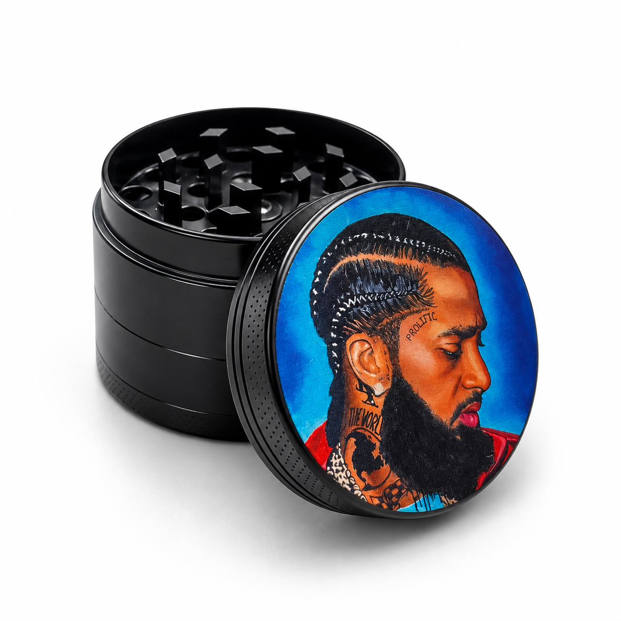 Nipsey Hussle - 4pc Standard Aluminum Grinder 標準四層研磨器