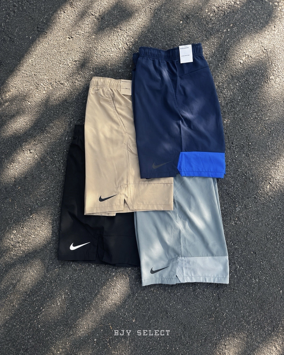 #現貨 NIKE DRI-FIT 小勾 帥到不行 透氣 運動短褲 DM6618-010 黑 247 卡其 084灰 451深藍