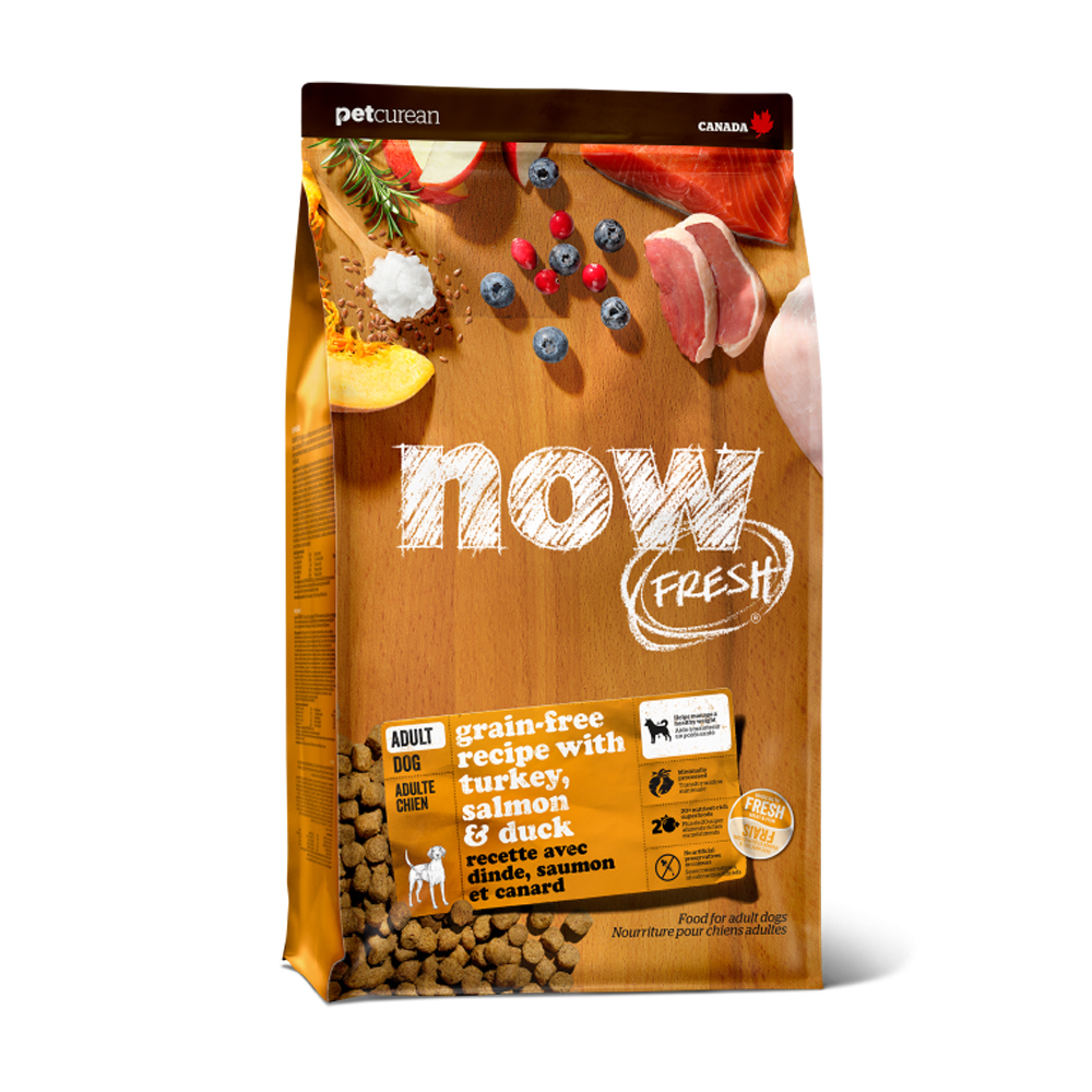 NOW Fresh  成犬無榖物乾糧  (火雞,三文魚 & 鴨肉)