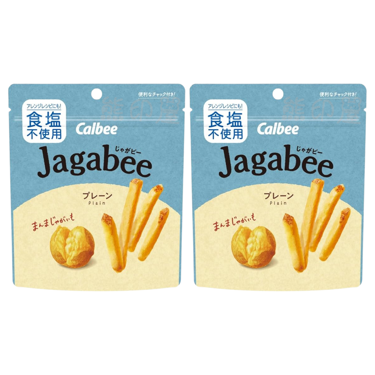 卡樂B - Jagabee 原味無鹽薯條 38G X2