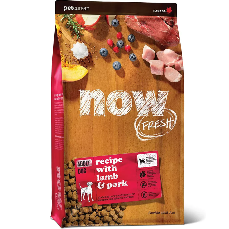 NOW Fresh 成犬無榖物乾糧紅肉配方 (羊及豬)