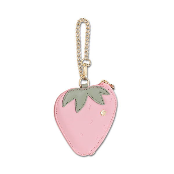 MARY QUANT / Strawberry Die-Cut Pouch