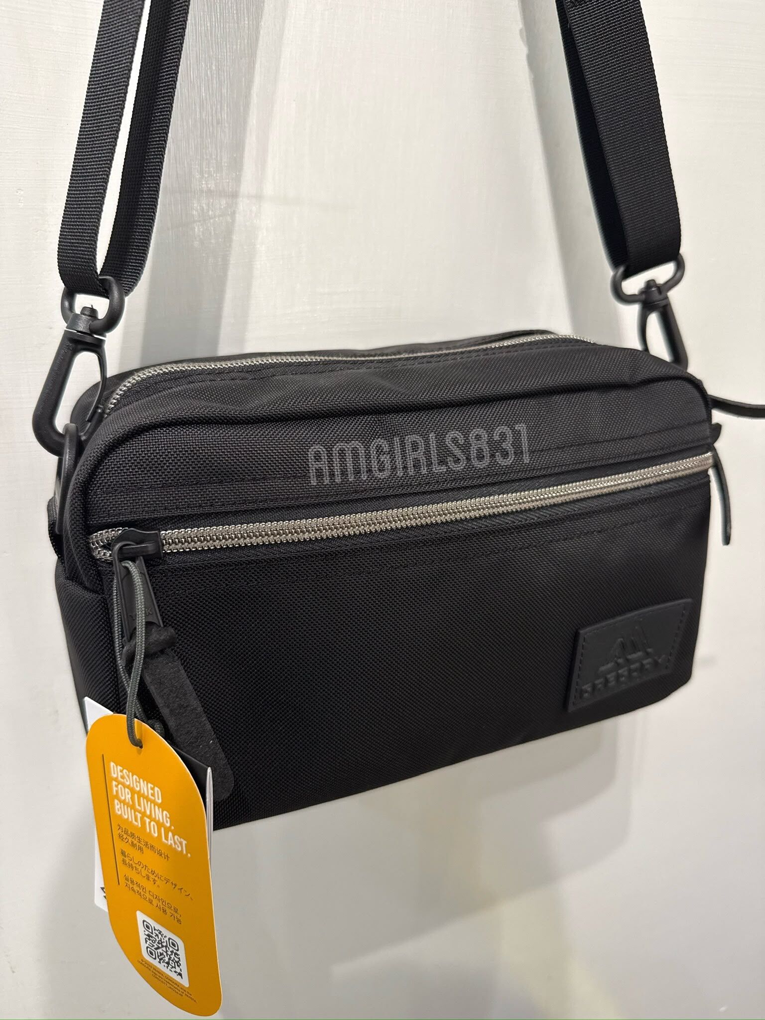 GREGORY PADDED SHOULDER POUCH M Black Ballistics Light