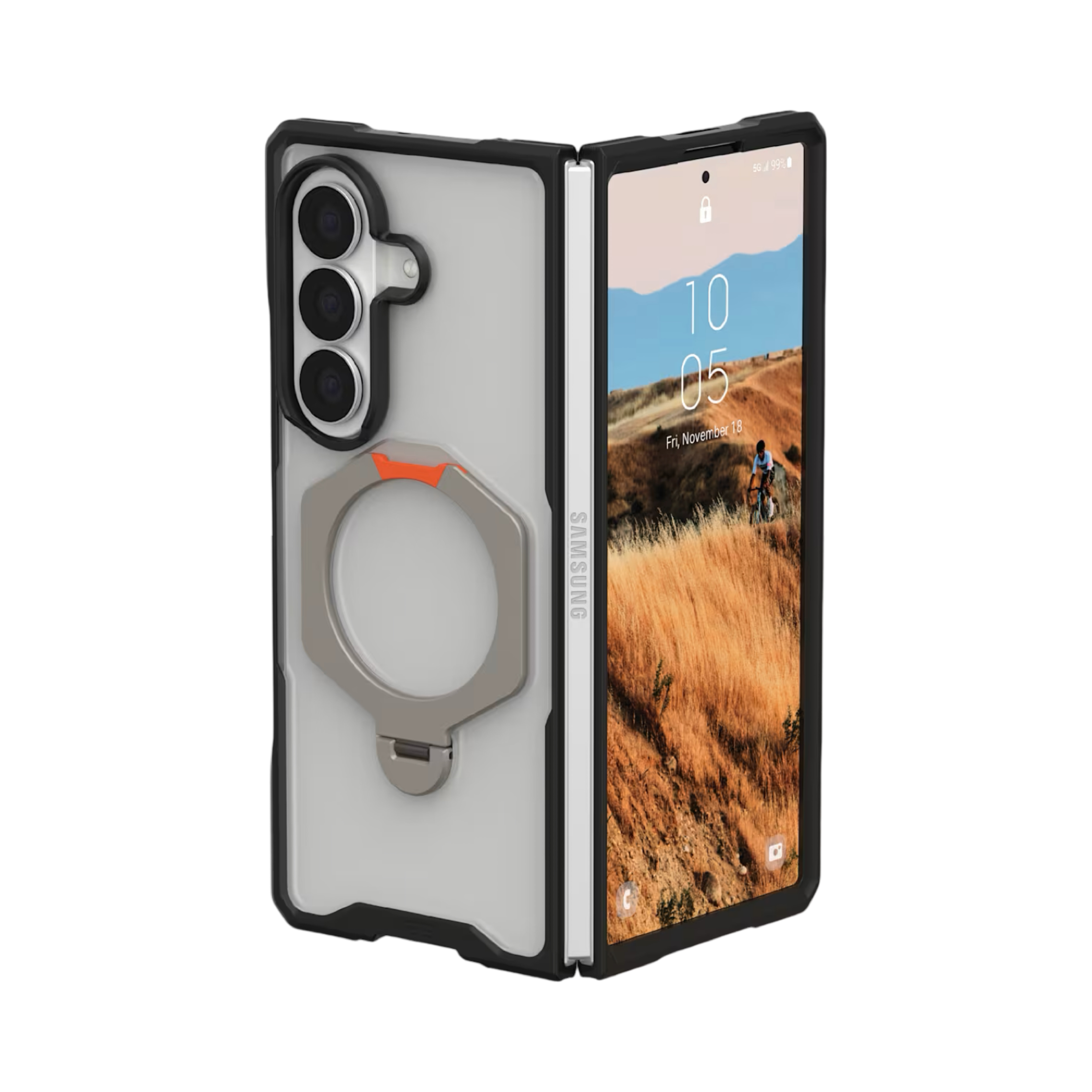 UAG Galaxy Z Fold 8 Ultra Mouve XTE 軍規磁吸支架保護殼