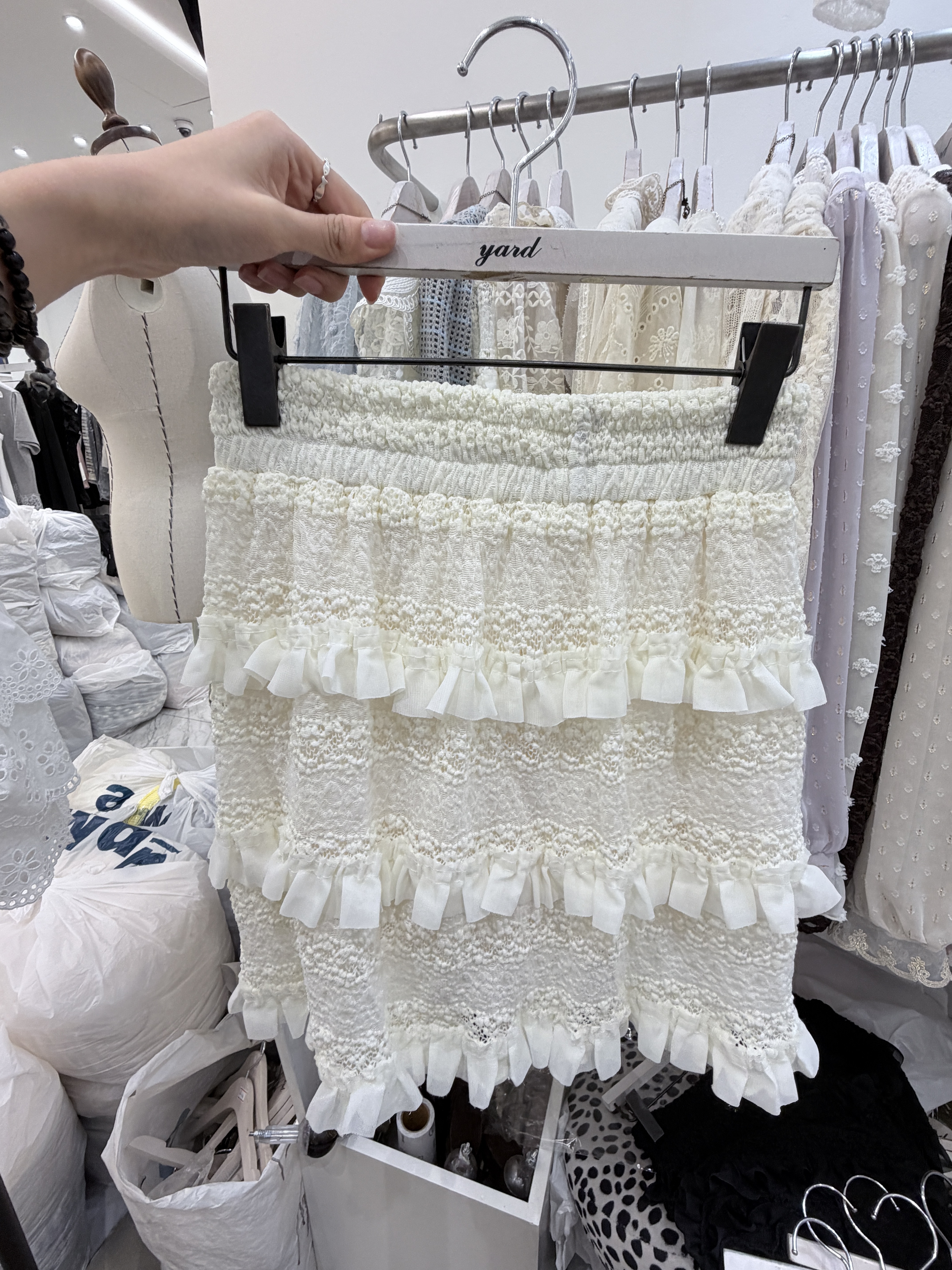Y30 秋裝裙褲 腰24-50 HIP52 長17 $399