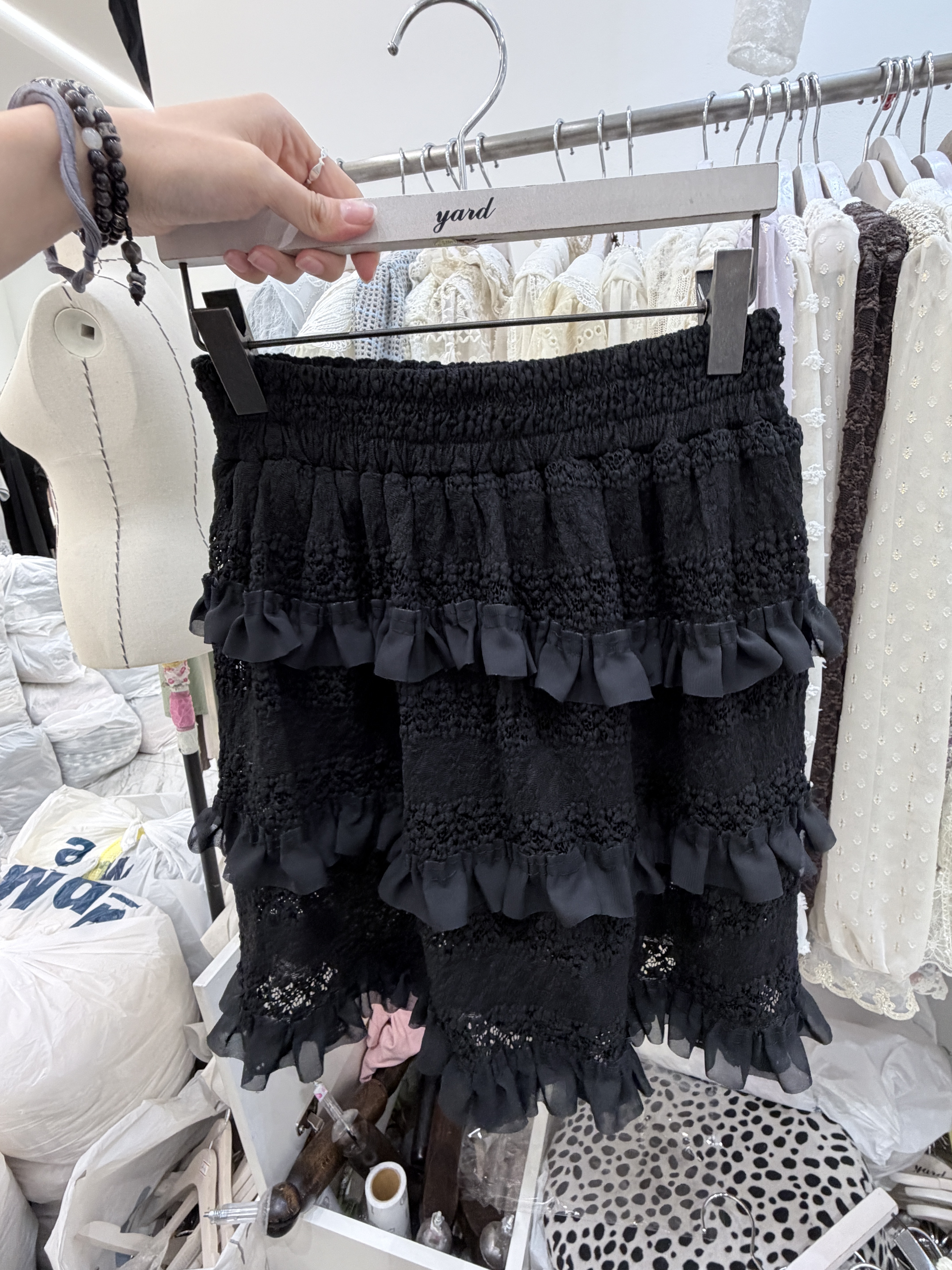 Y30 秋裝裙褲 腰24-50 HIP52 長17 $399