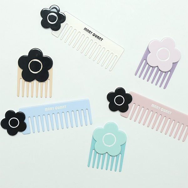 MARY QUANT / Acetate Daisy Comb
