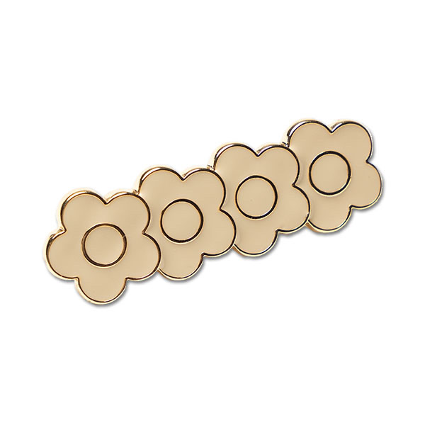 MARY QUANT / 4 Daisy Epoxy Alligator Clips