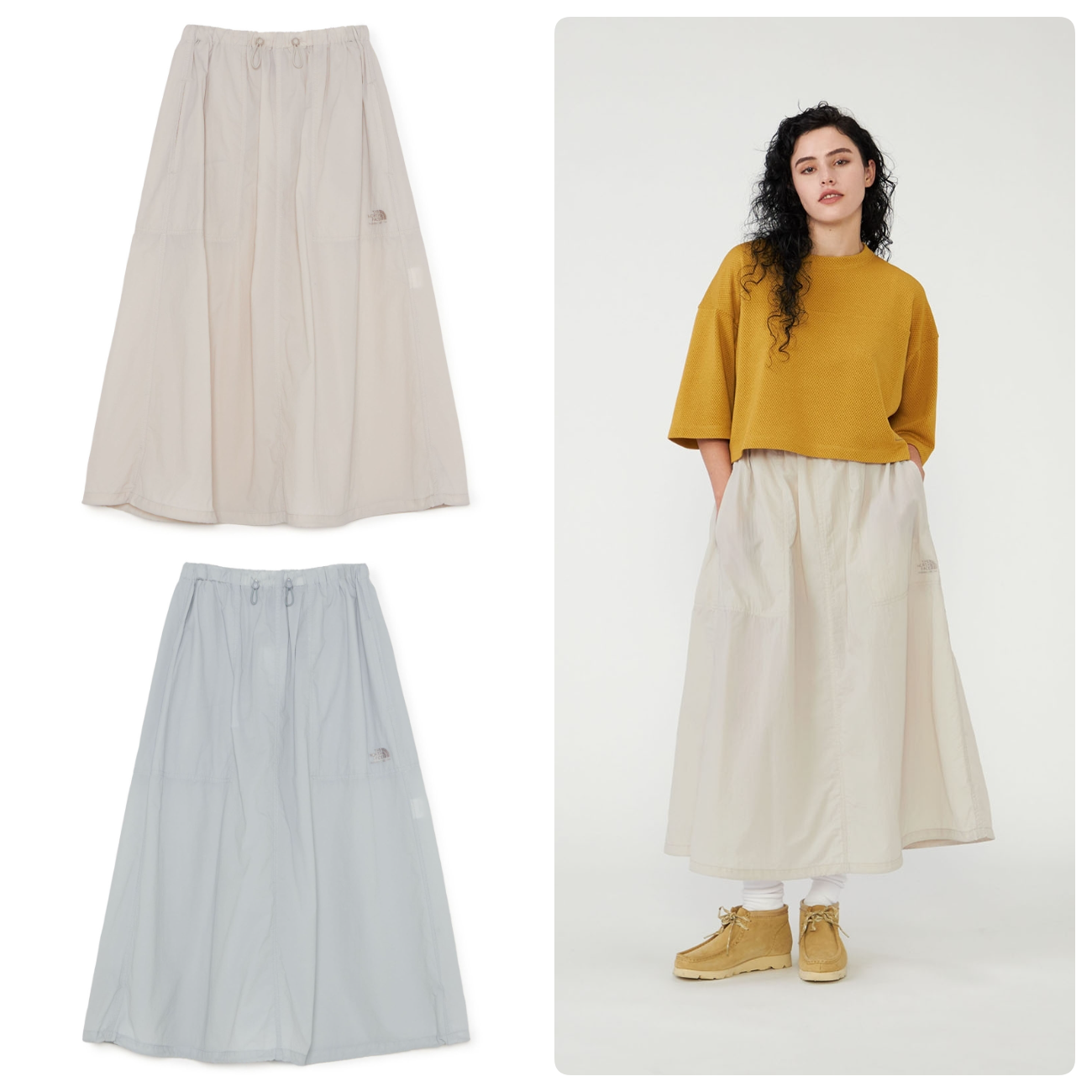 預購┃TNF 紫標 Field Over Skirt 防潑水 機能 長裙