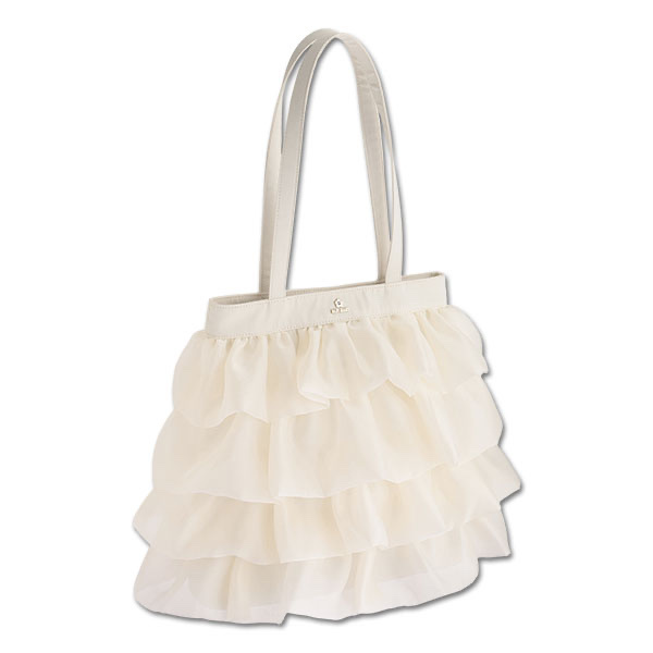 MARY QUANT / Tiered Sheer Tote