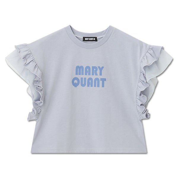 MARY QUANT / Frilled sleeve pullover