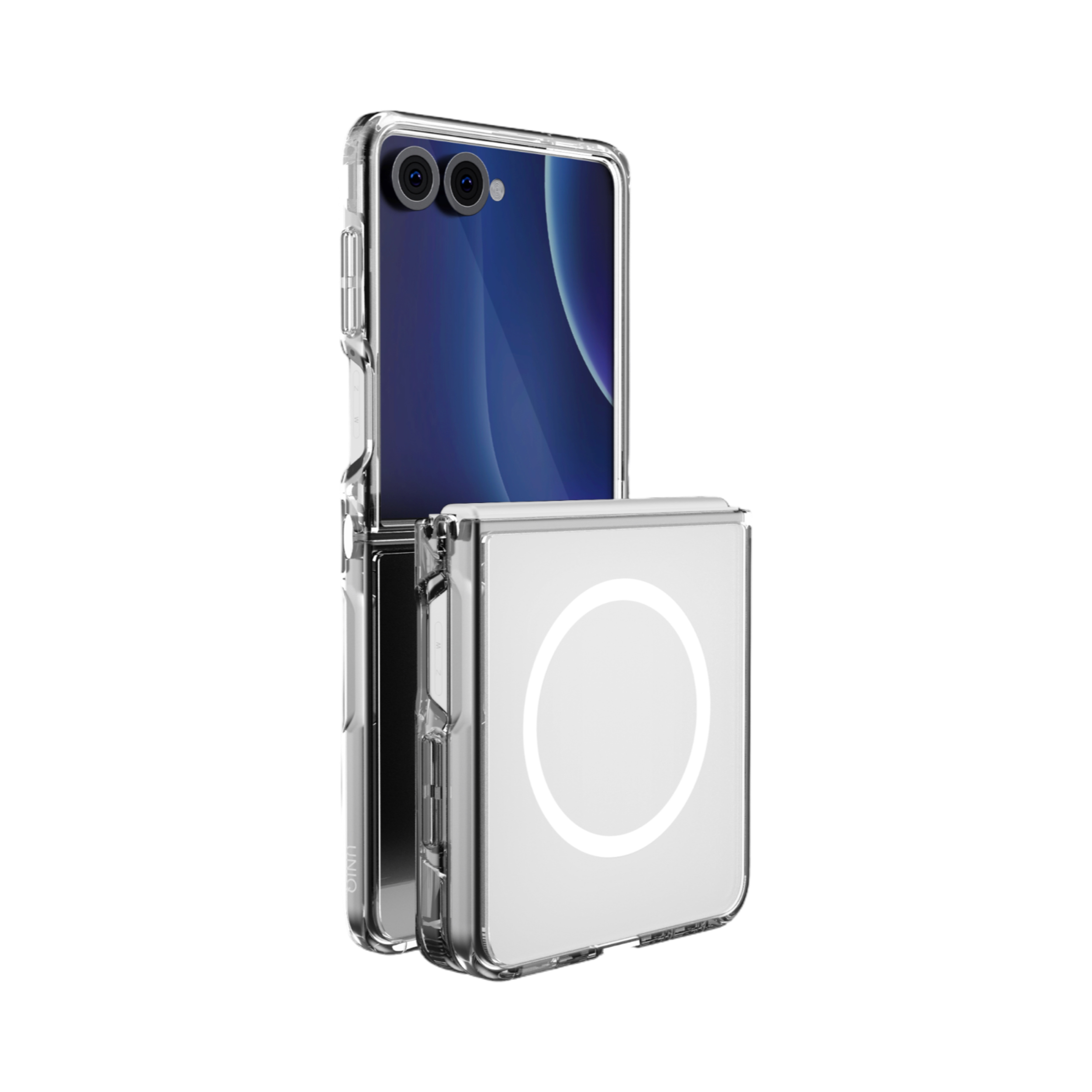 UNIQ Galaxy Z Flip 8 LifePro Xtreme 透明磁吸手機殼