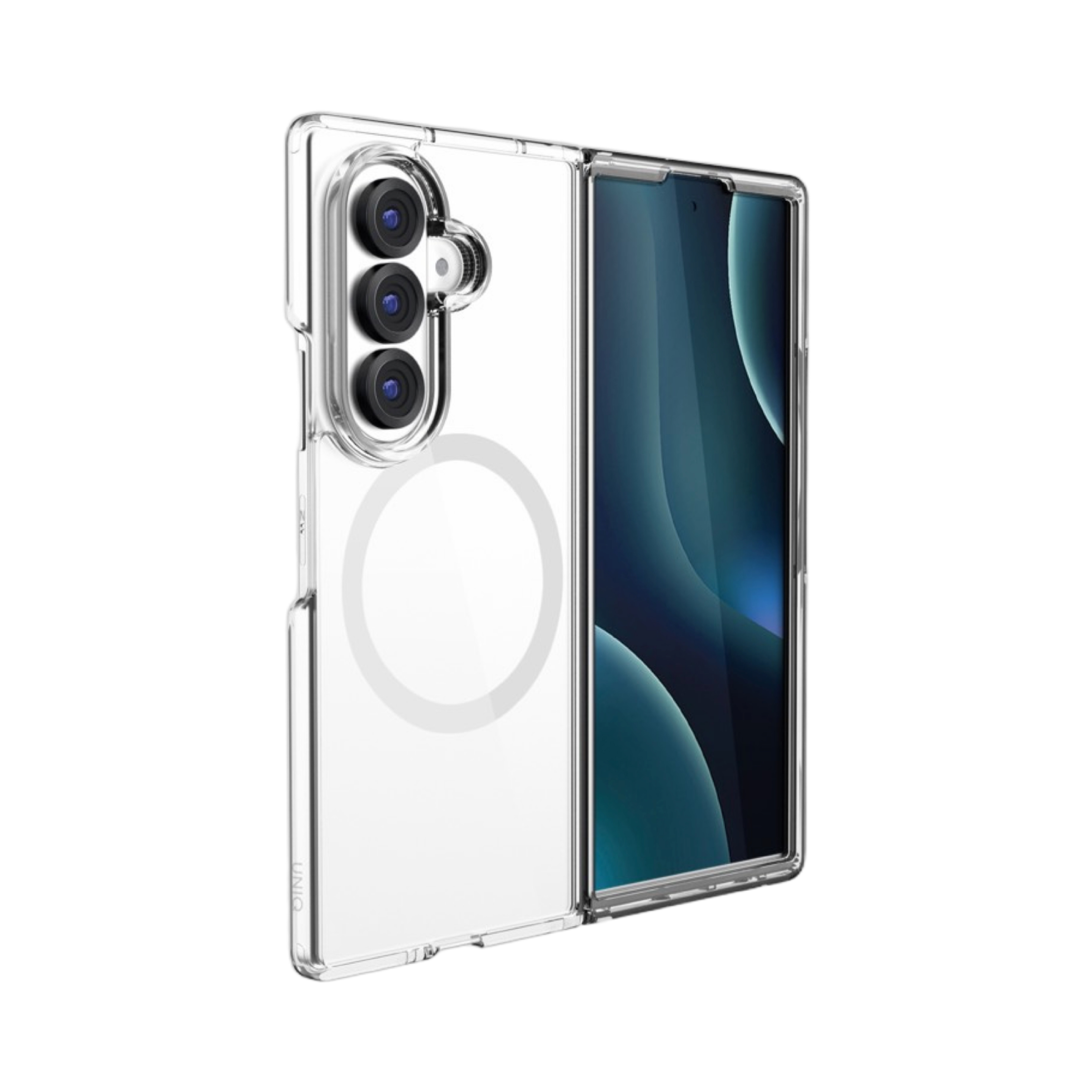 UNIQ Galaxy Z Fold 8 Ultra LifePro Xtreme 透明磁吸手機殼