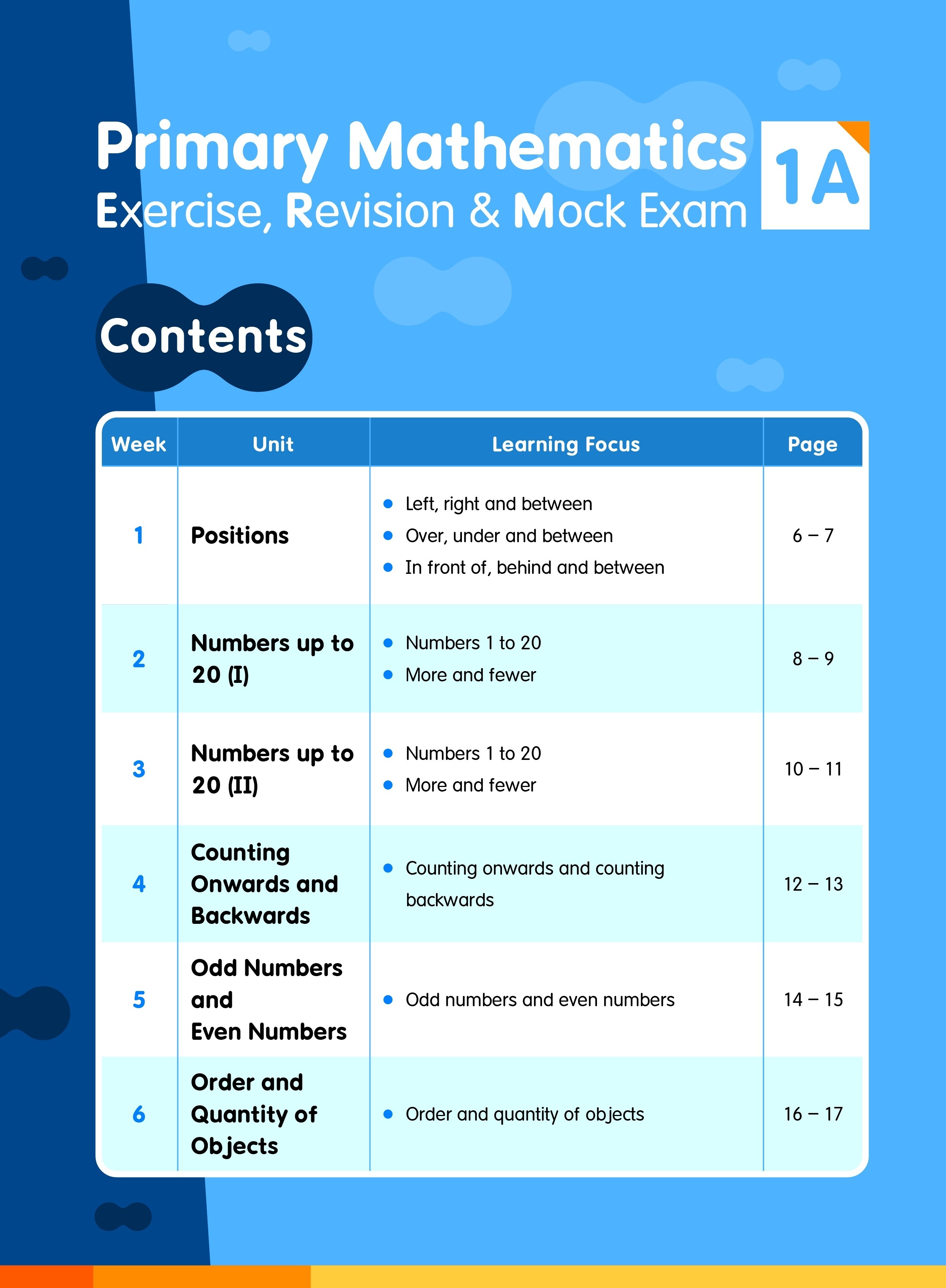 【多買多折】Primary Mathematics:Exercise,Revision & Mock Exam 1A