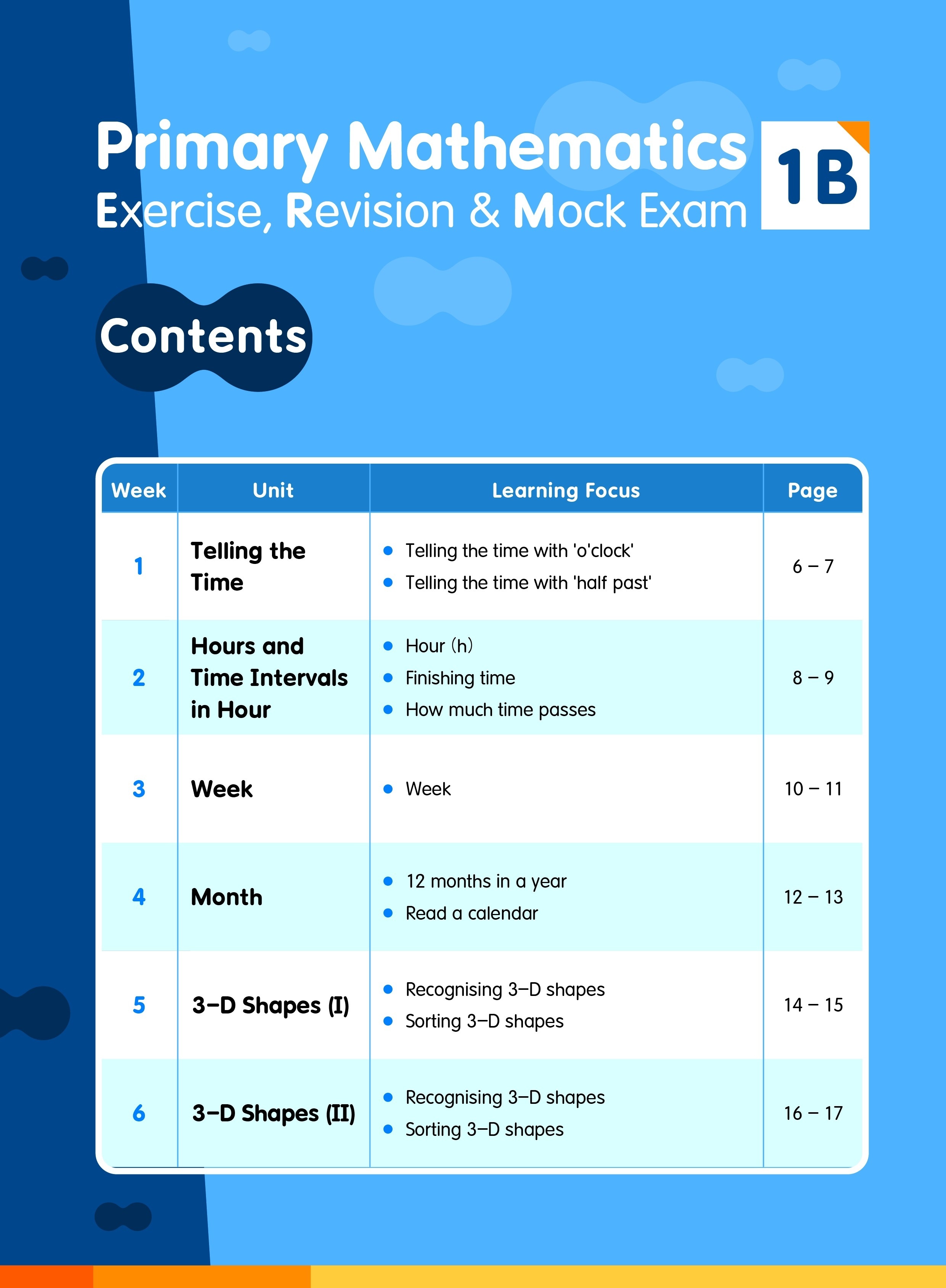 【多買多折】Primary Mathematics:Exercise,Revision & Mock Exam 1B