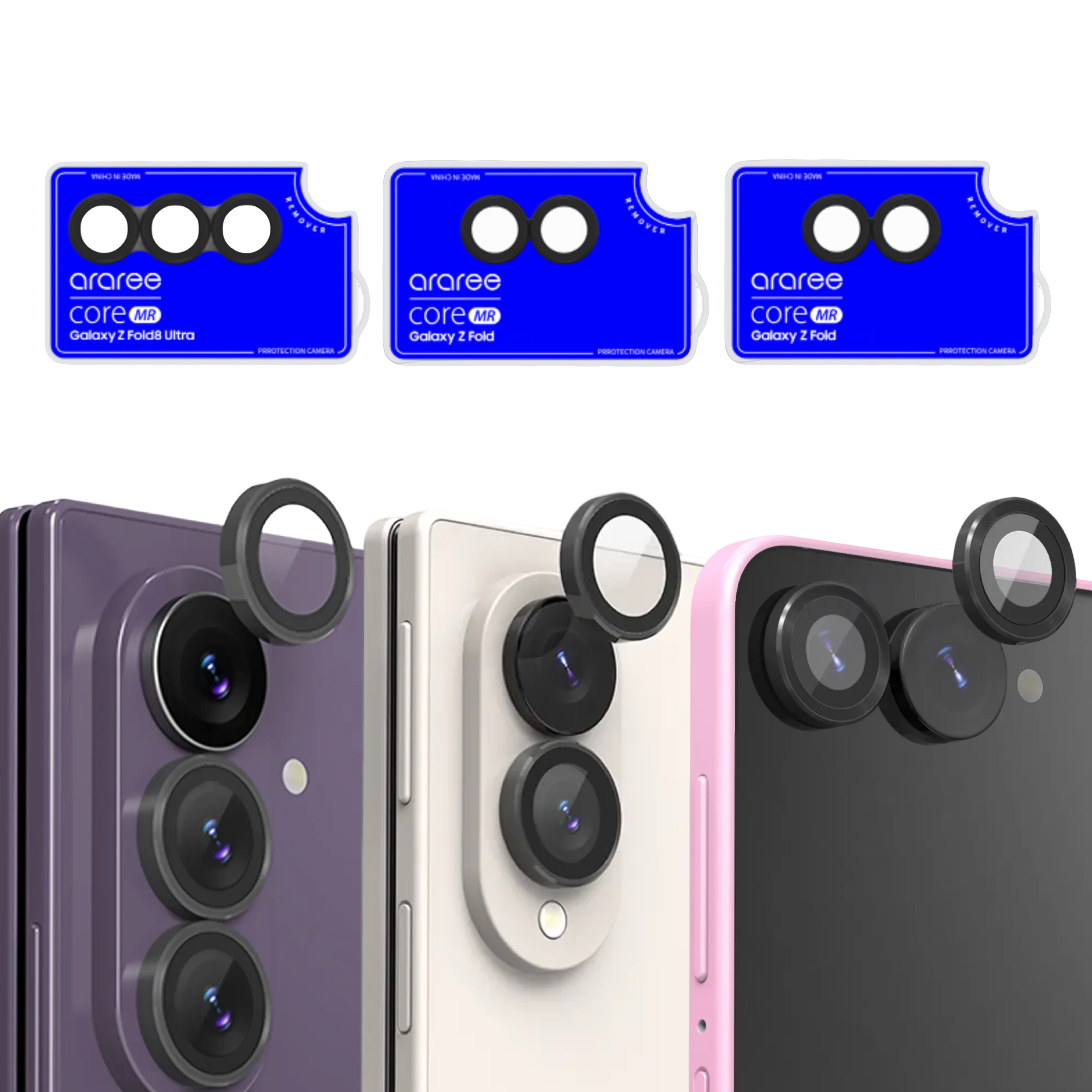 Araree Galaxy Z8 系列 Core MR 鋼化玻璃鏡頭保護貼