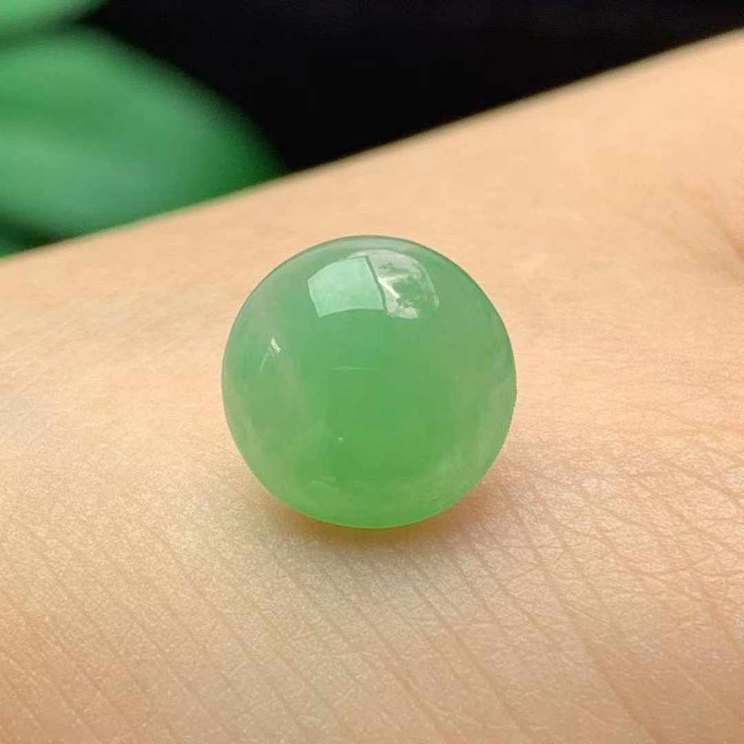 722357 翡翠晴綠蛋面