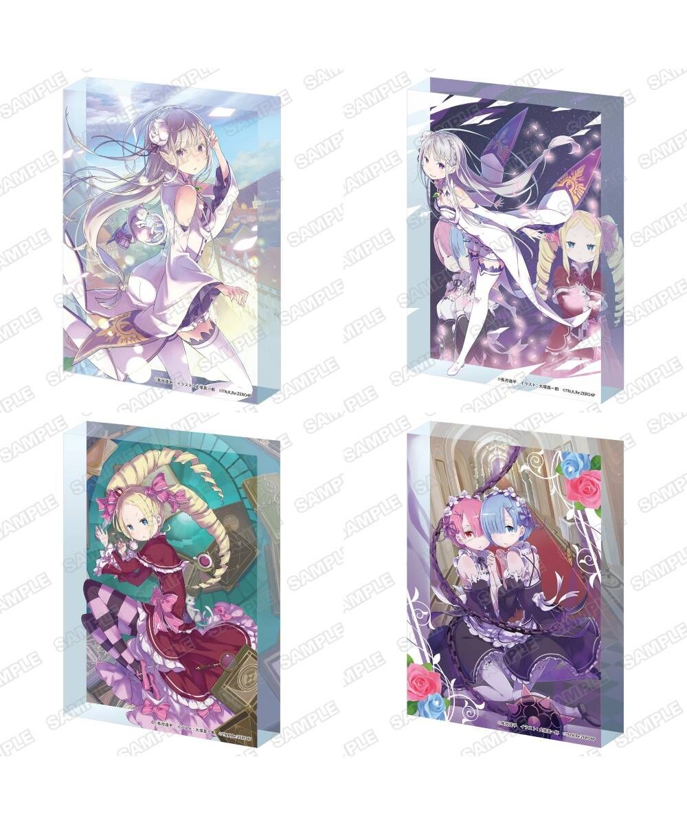 預購-『Re:從零開始的異世界生活』壓克力飾牌 系列【日本進口精品】