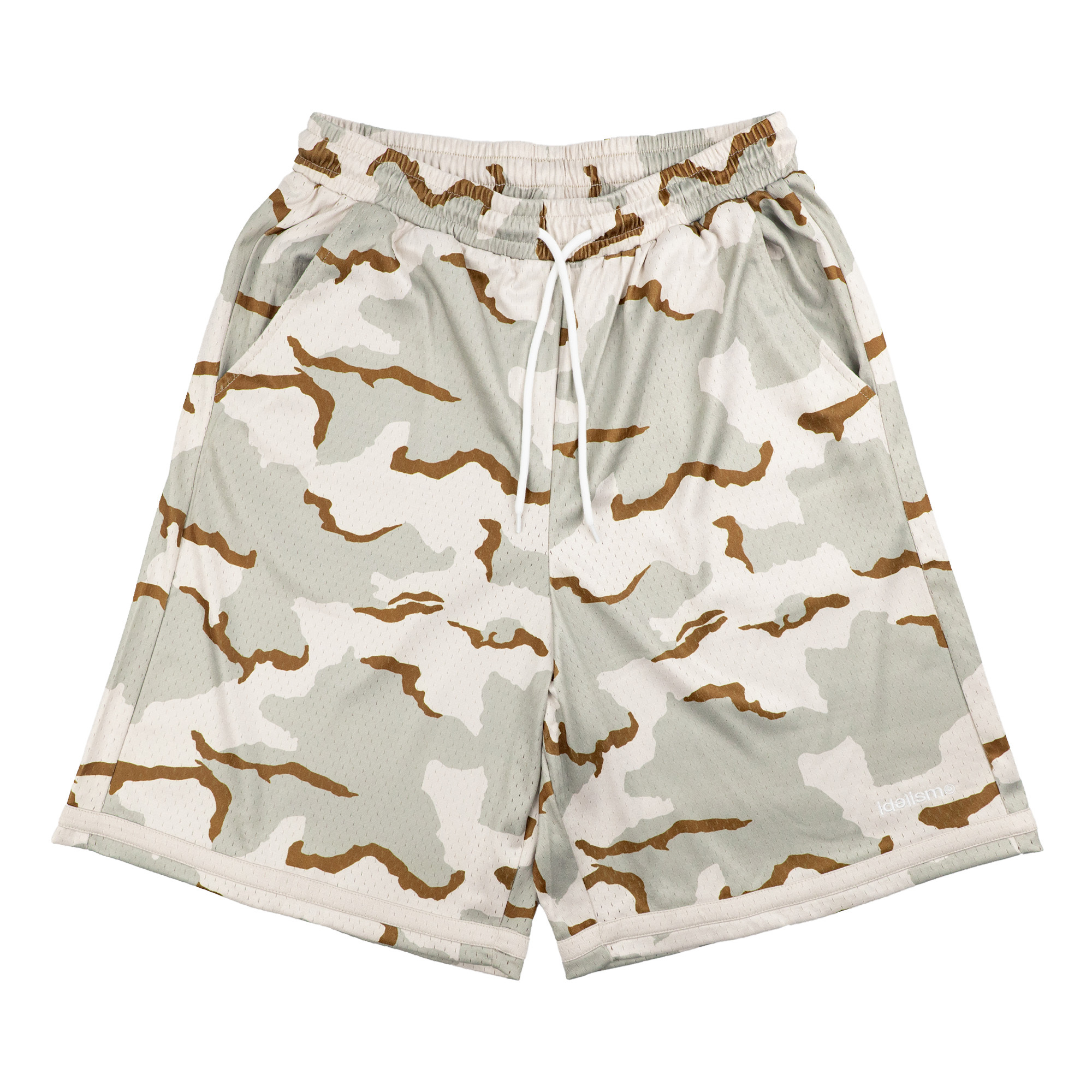 idealism CAMO SHORTS 黑色 沙色 迷彩 樹林 圖紋 膝下 球褲 短褲【ID26006】