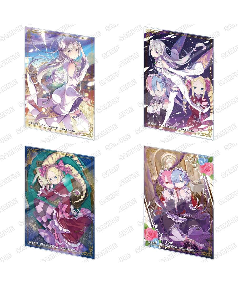 預購-『Re:從零開始的異世界生活』壓克力小卡 系列【日本進口精品】