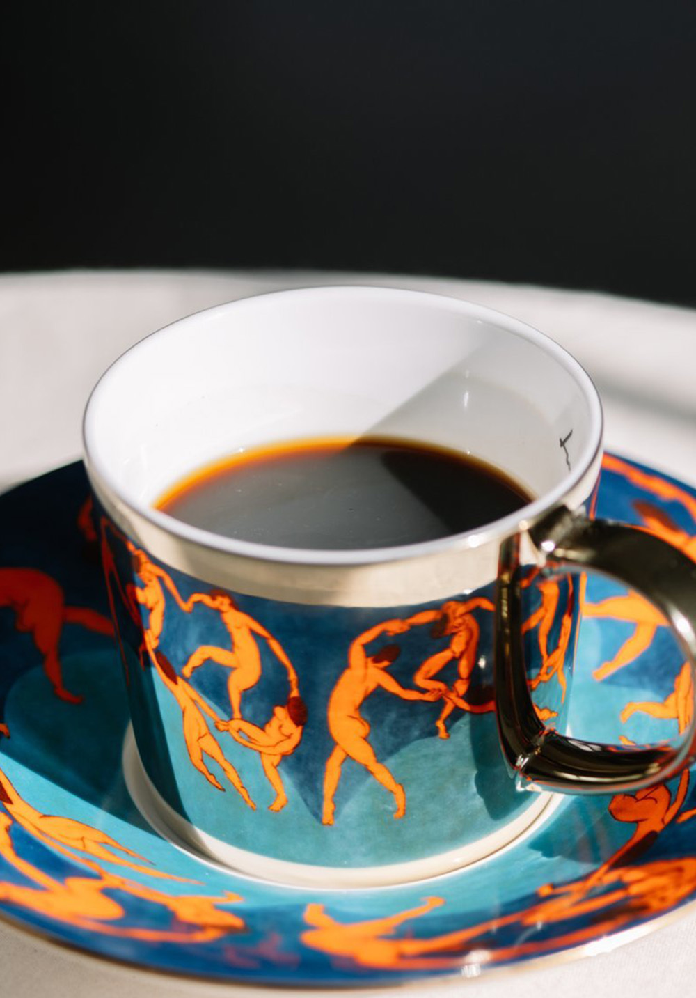 Luycho｜鏡面倒影杯-馬蒂斯舞蹈