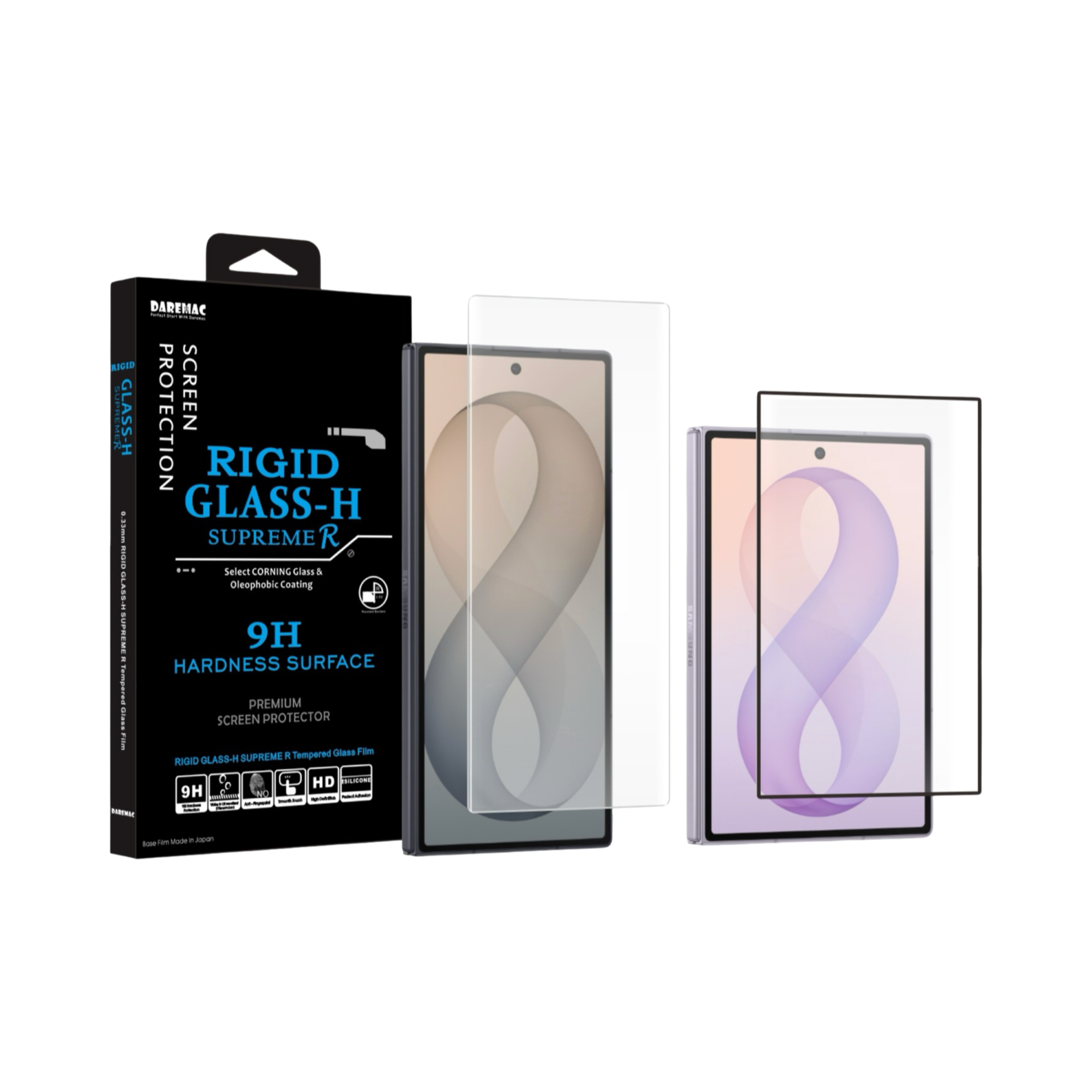 Daremac Galaxy Z8 系列 Rigid Glass-H 2.5D 高清康寧玻璃螢幕保護貼