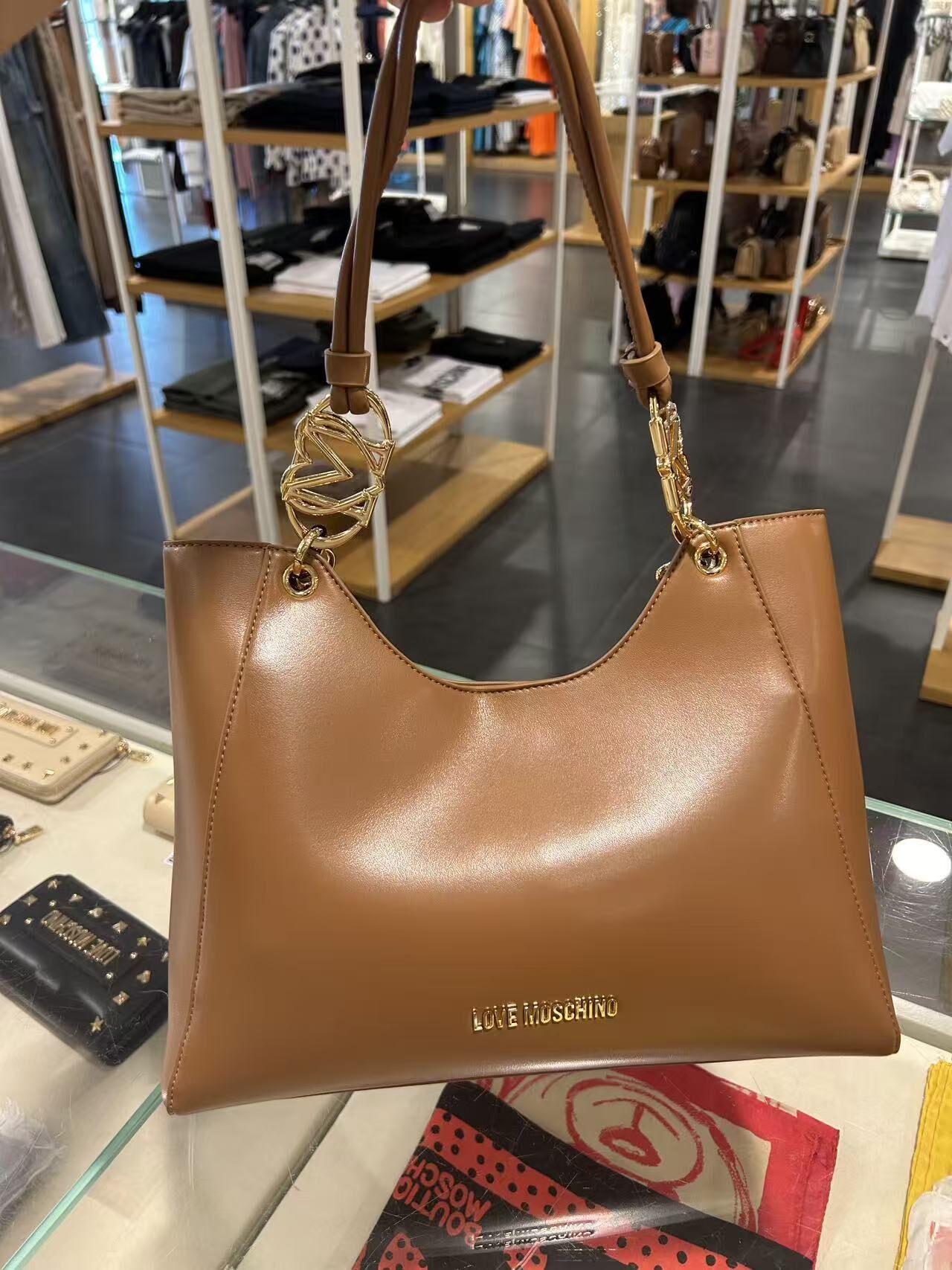 LYS02198 Love Moschino Jewel Tote Bag