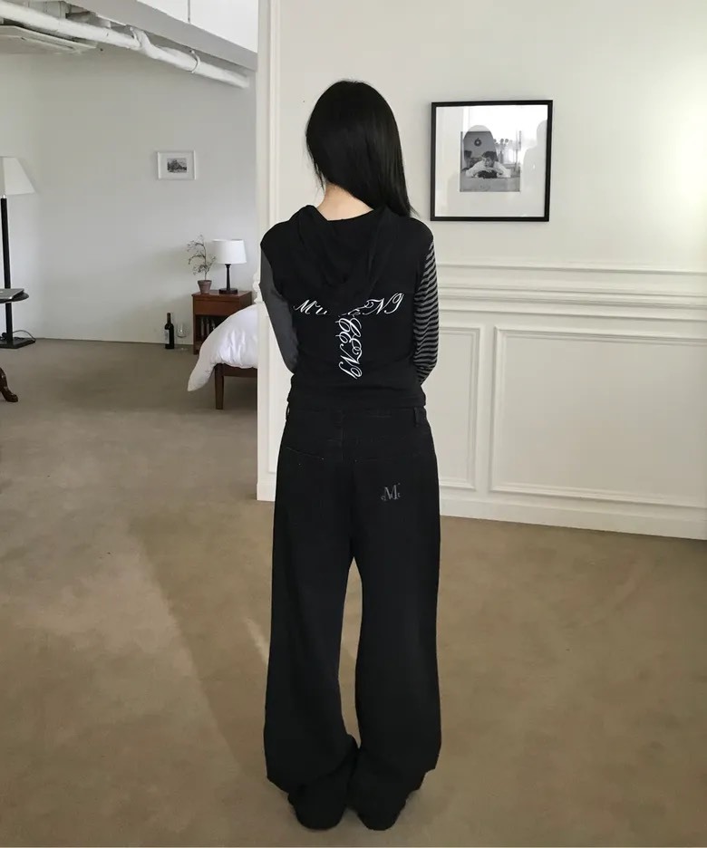 (預購) 韓國 Mucent Washed Damage 牛仔褲 (3colors)