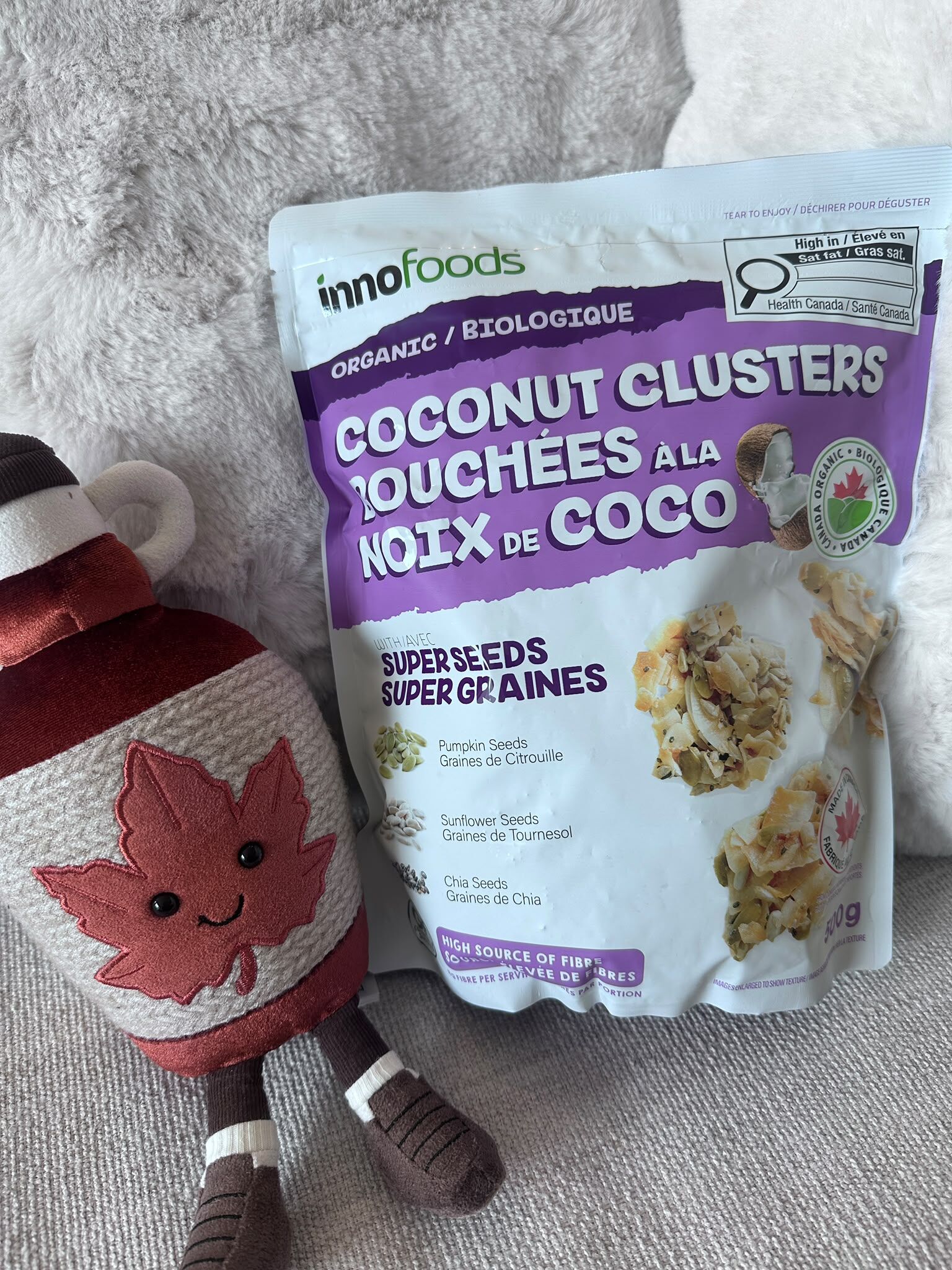 UU01 Innofoods 有機椰子脆片 500g  ** 到期日: 約 2027/03 (限時購買至8月4日晚上11:59)
