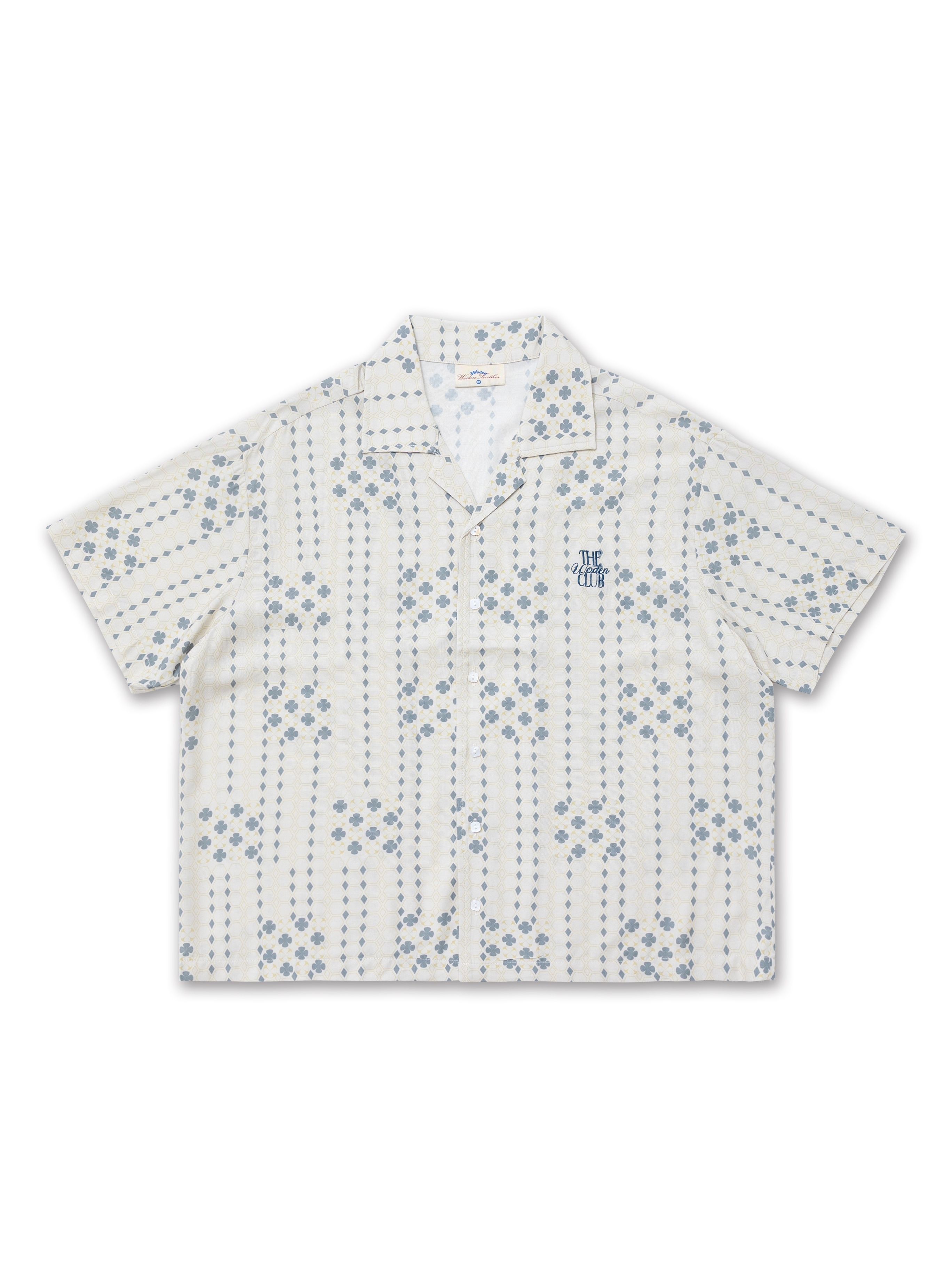 【車庫服飾】WODEN 048 Four-leafClover Totem Shirt