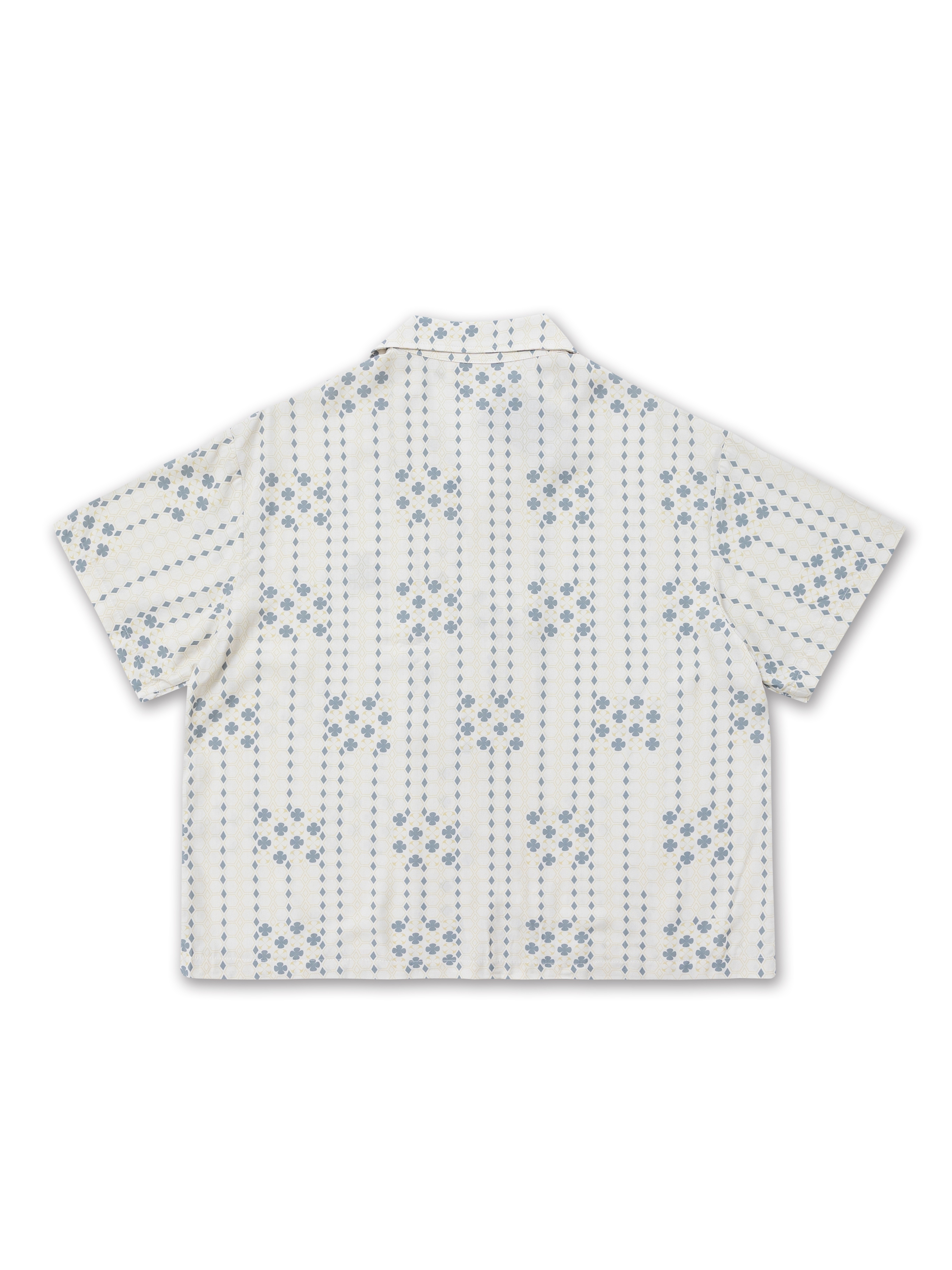 【車庫服飾】WODEN 048 Four-leafClover Totem Shirt