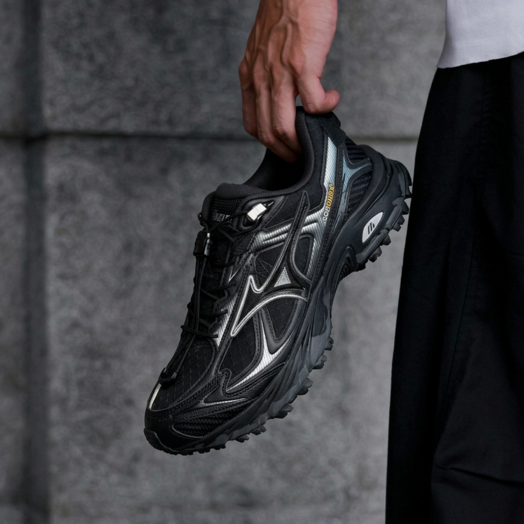 "代購" Mizuno FIYI V2 CORDURA 防滑透氣 抗撕裂 黑銀 男女鞋 D1GH263701