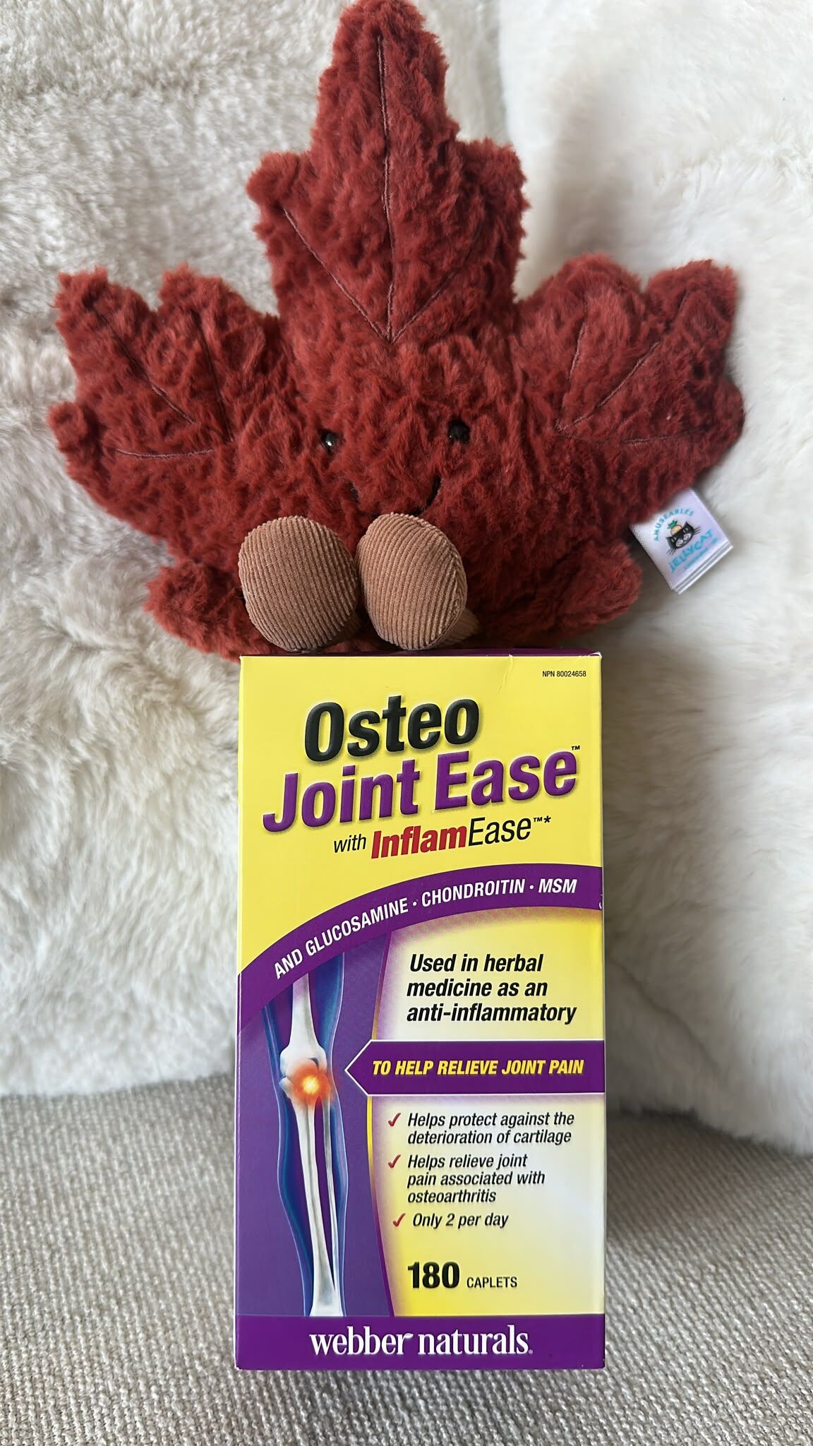 UU02 WN Osteo Joint Ease 維骨力 180粒 **到期日: 約 2029/10