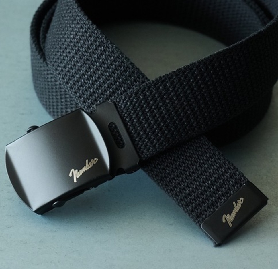 NUMBER NINE COTTON MIX GACHA BELT - PRE ORDER ITEM (預訂中)
