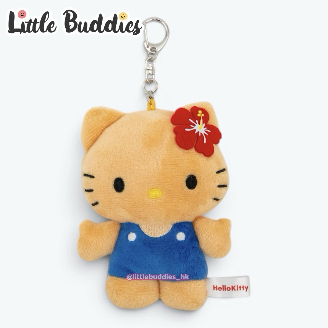 日本 Sanrio 全身日燒公仔連鏡匙扣