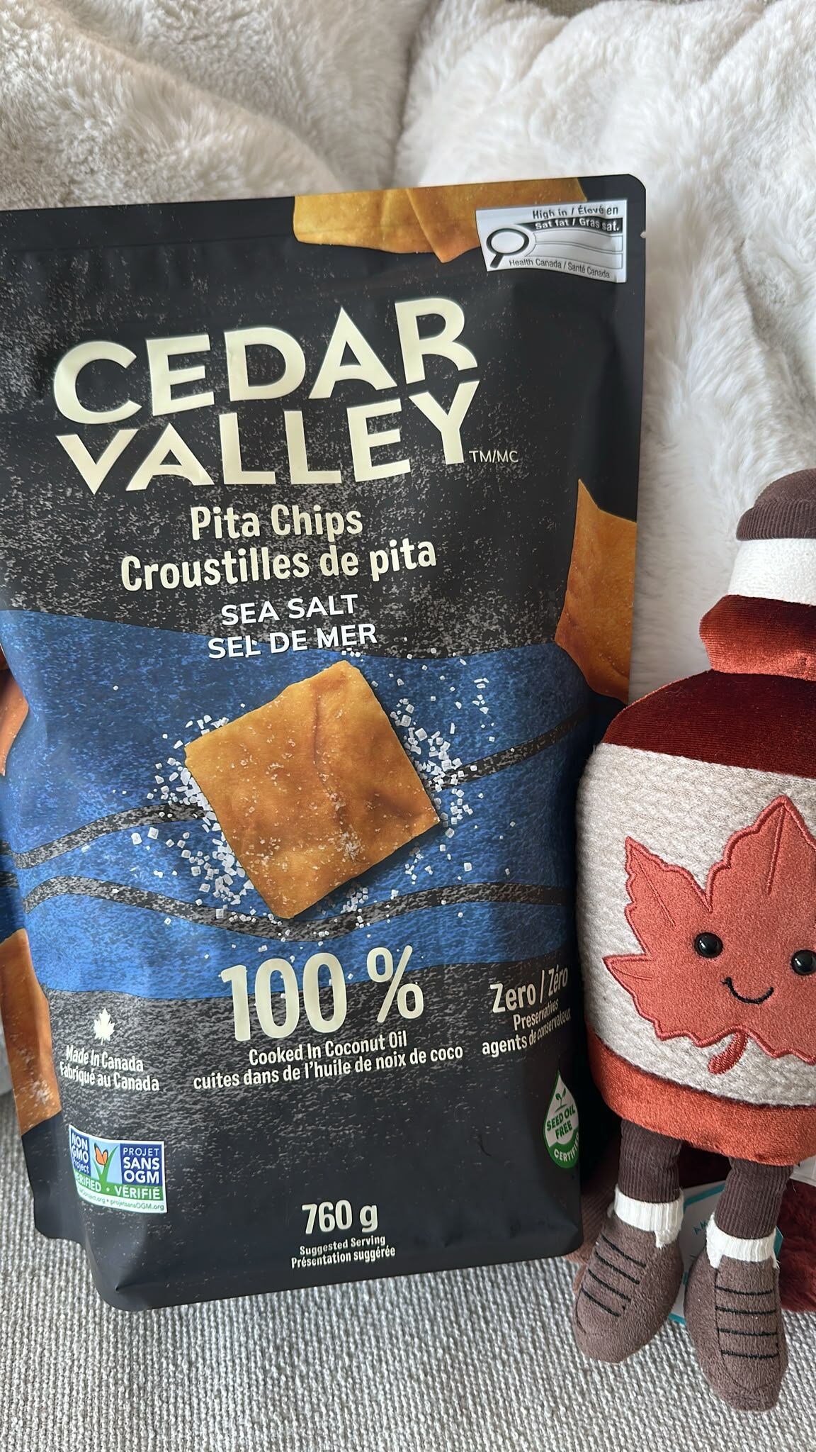 UU35 Cedar Valley 海鹽脆餅 760g  **到期日: 約2027/05