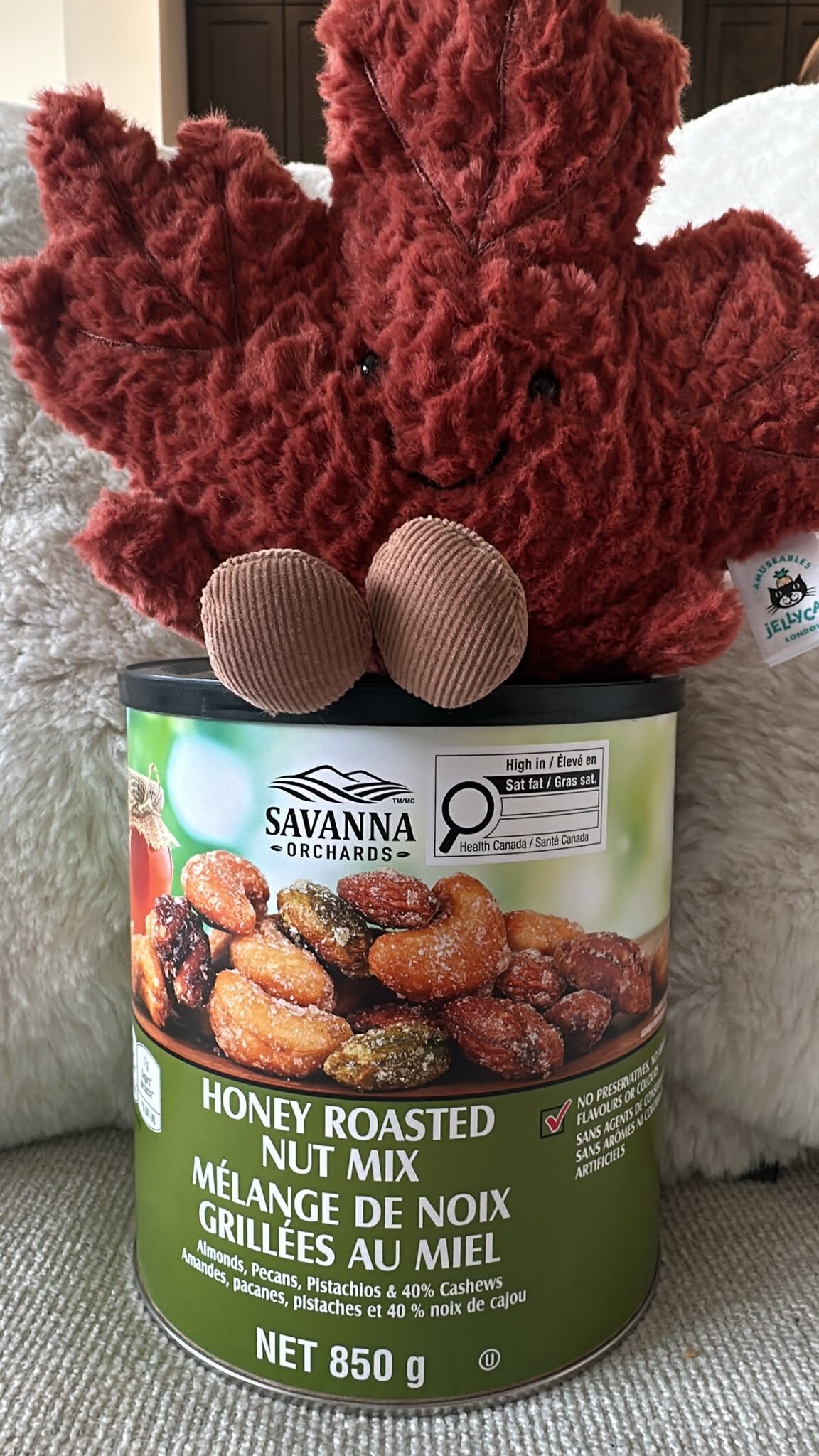 UU43 Savanna Orchards 蜂蜜烤雜錦堅果 850g   **到期日:約 2028/03
