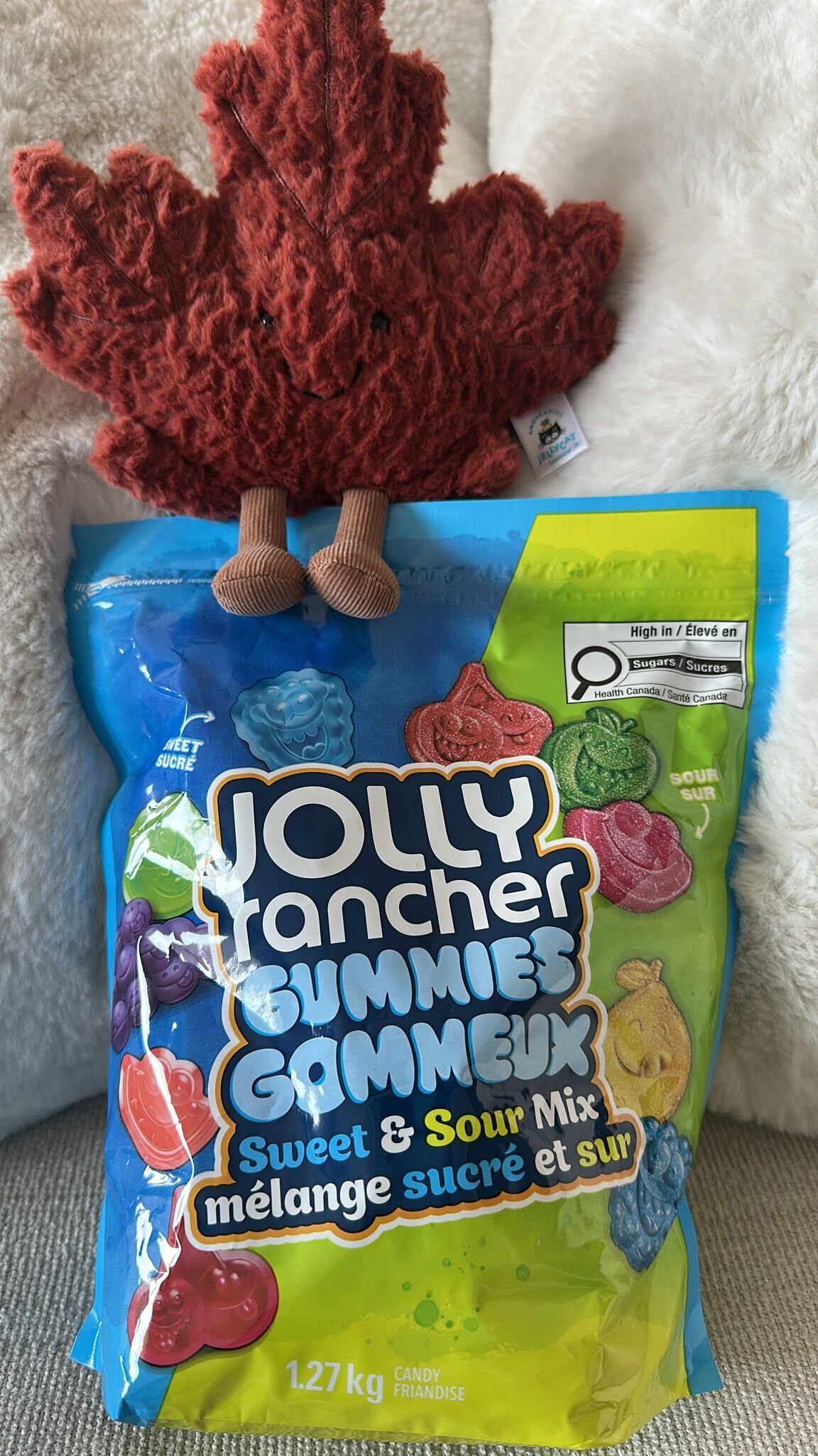 UU44 Jollly rancher酸甜雜錦水果造型軟糖 1.27kg **到期日:2027/04