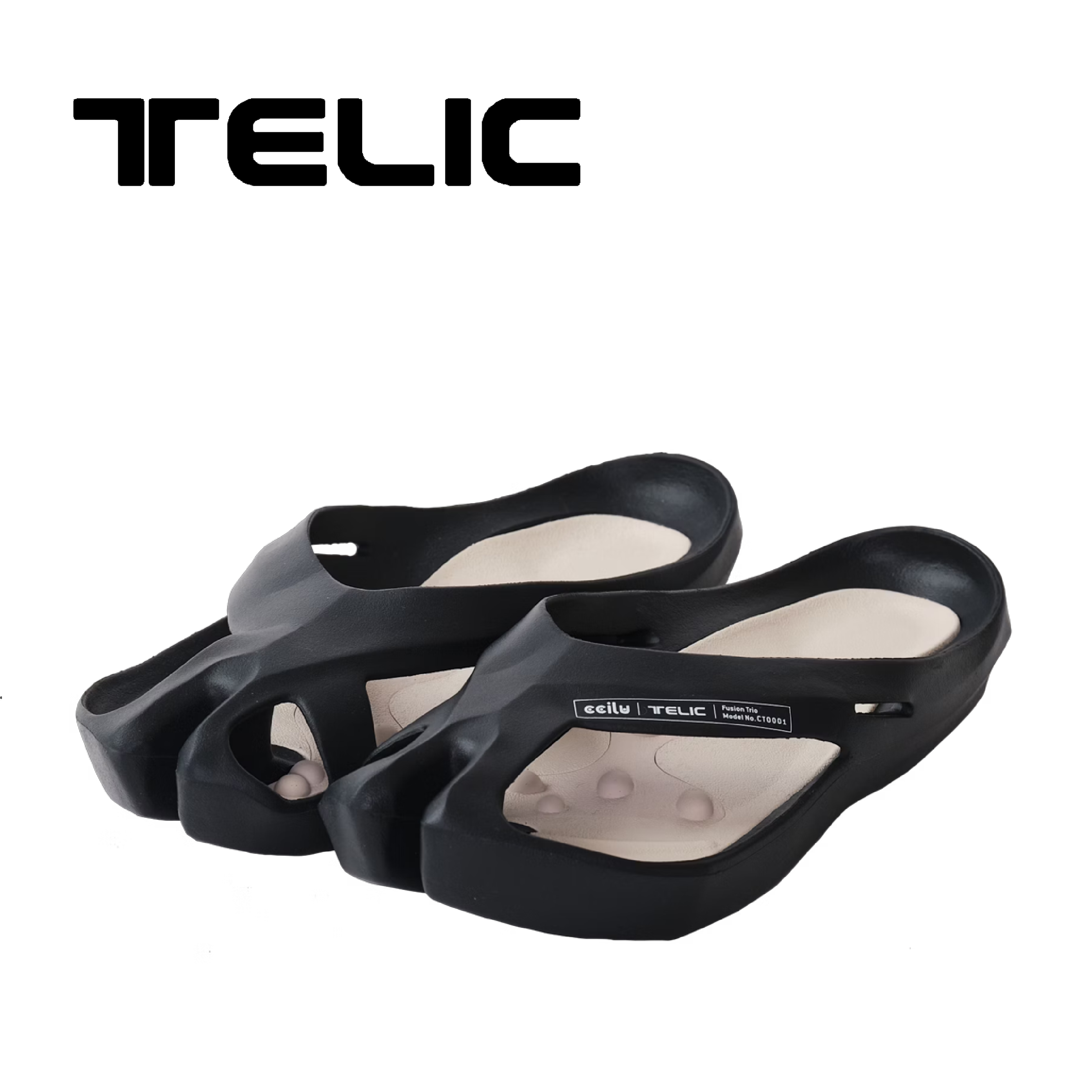 Telic 美國 3in1桑足鞋 女款 (質黑色) *30TCTW100