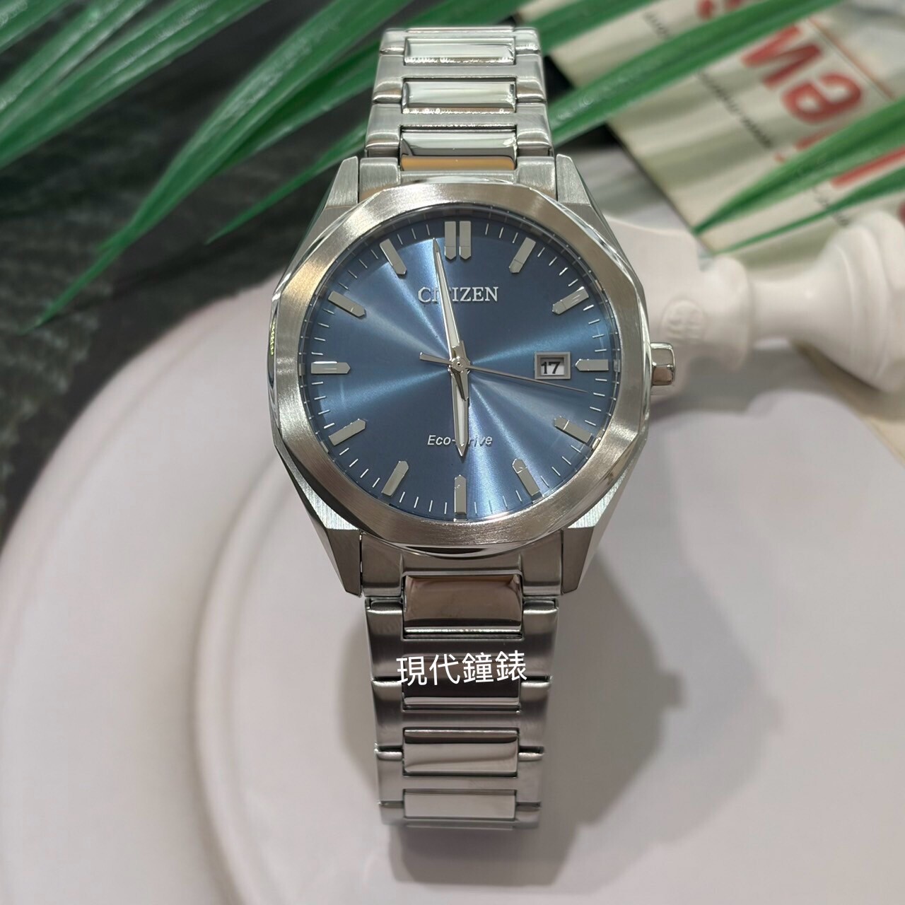 【CITIZEN 星辰】光動能八角帥氣男錶 BM7620-83M 38mm 現代鐘錶