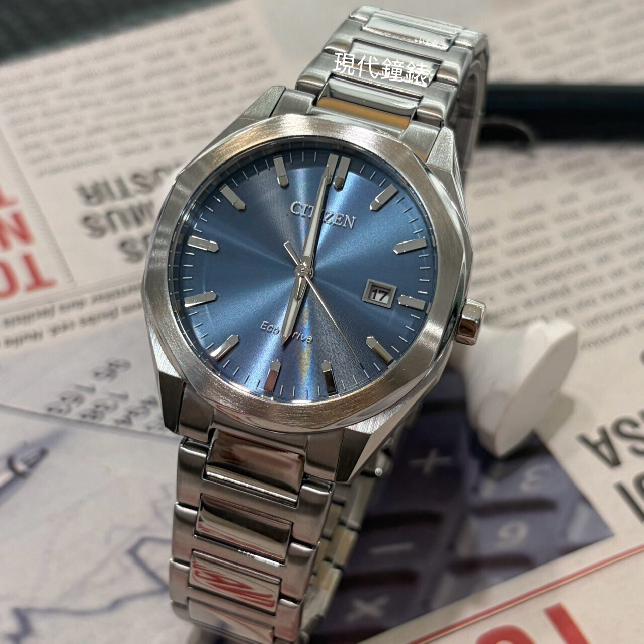 【CITIZEN 星辰】光動能八角帥氣男錶 BM7620-83M 38mm 現代鐘錶