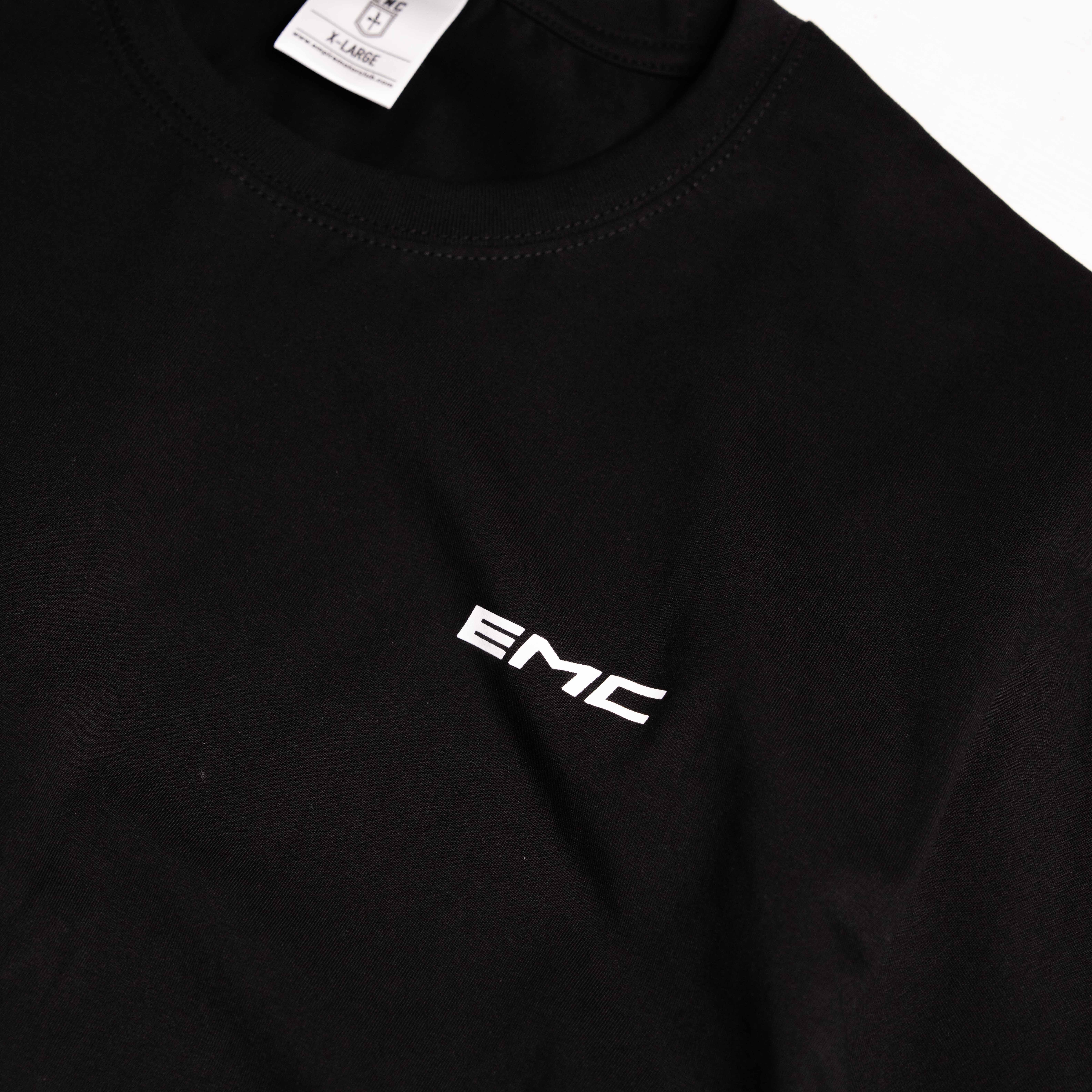 EMC 運動LOGO短袖(黑)