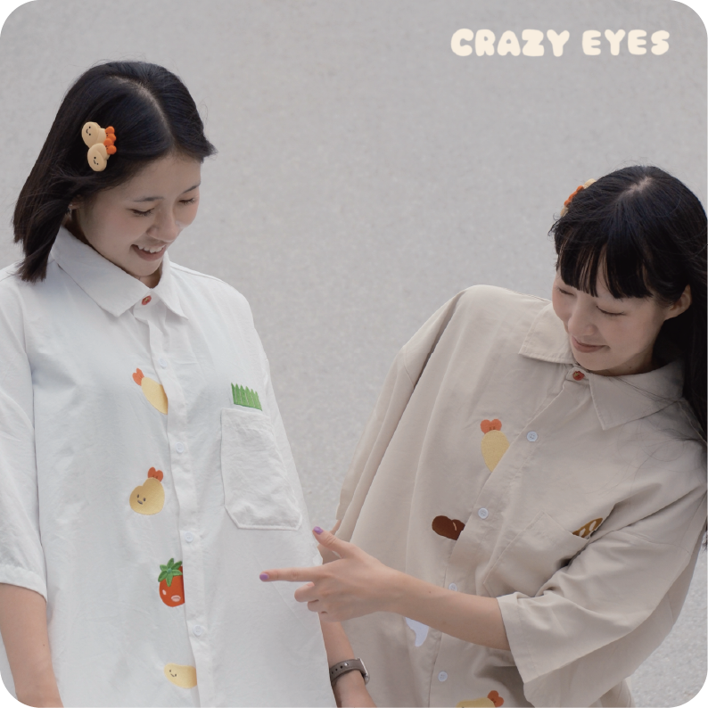 Pre-order – Cosmic Shrimp Bakery Summer Lightweight Shirt 🍞🍤