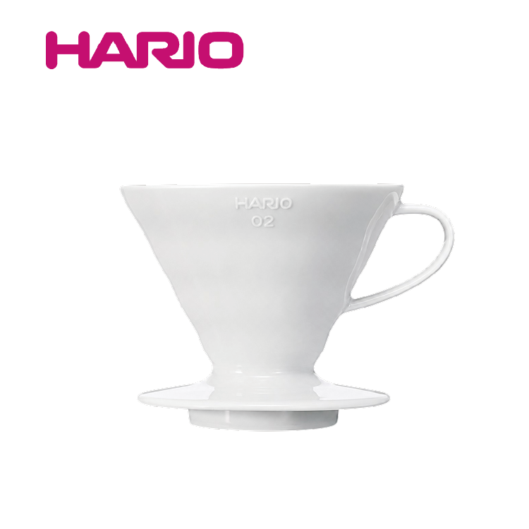 【HARIO】 VDCR-02-W 磁石濾杯｜白色｜1~4人