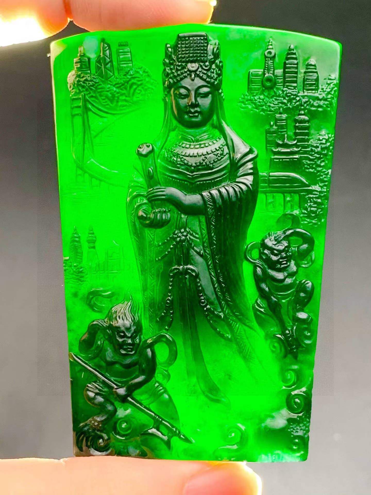 7225965 翡翠墨翠媽祖