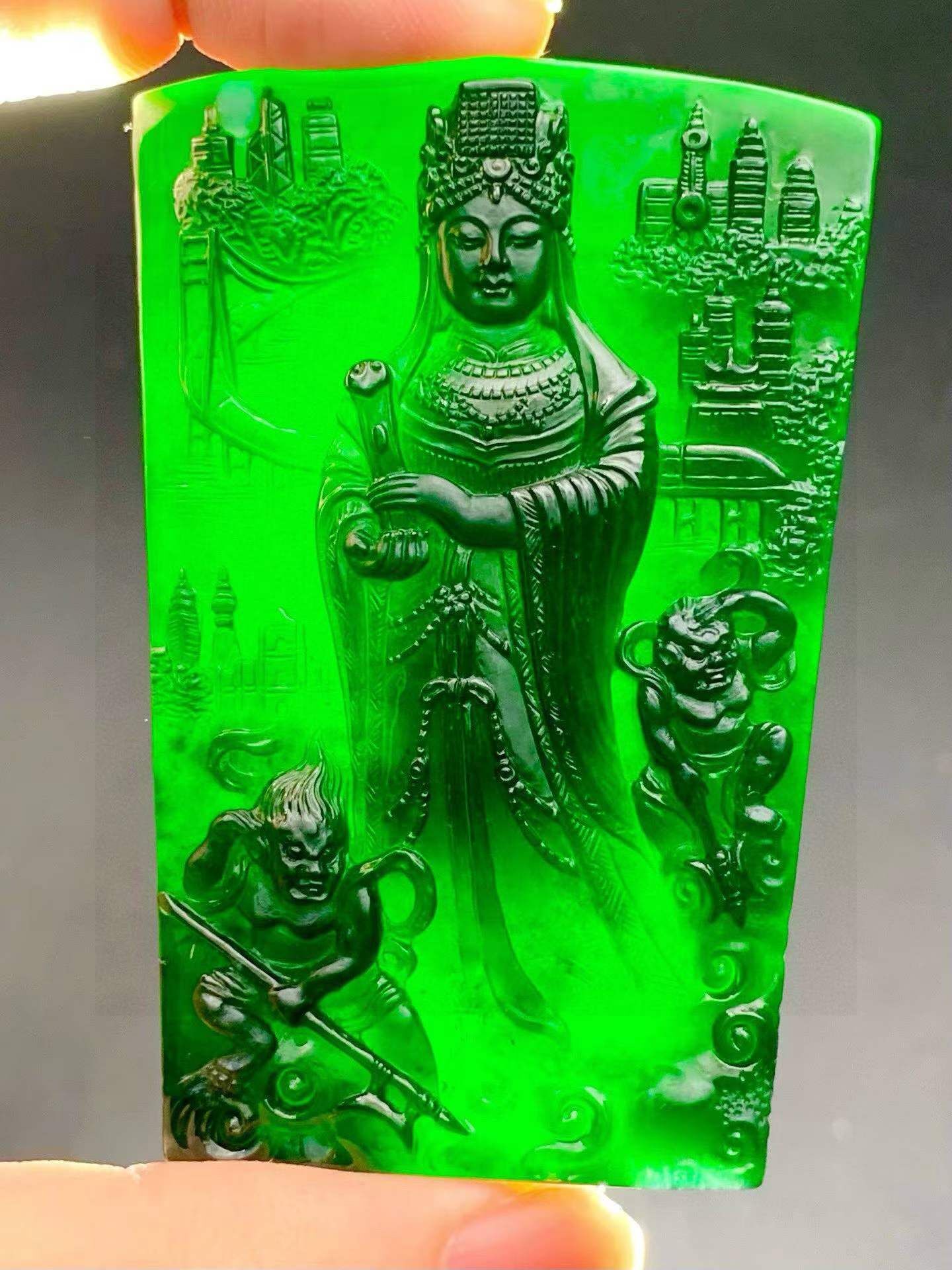 7225965 翡翠墨翠媽祖