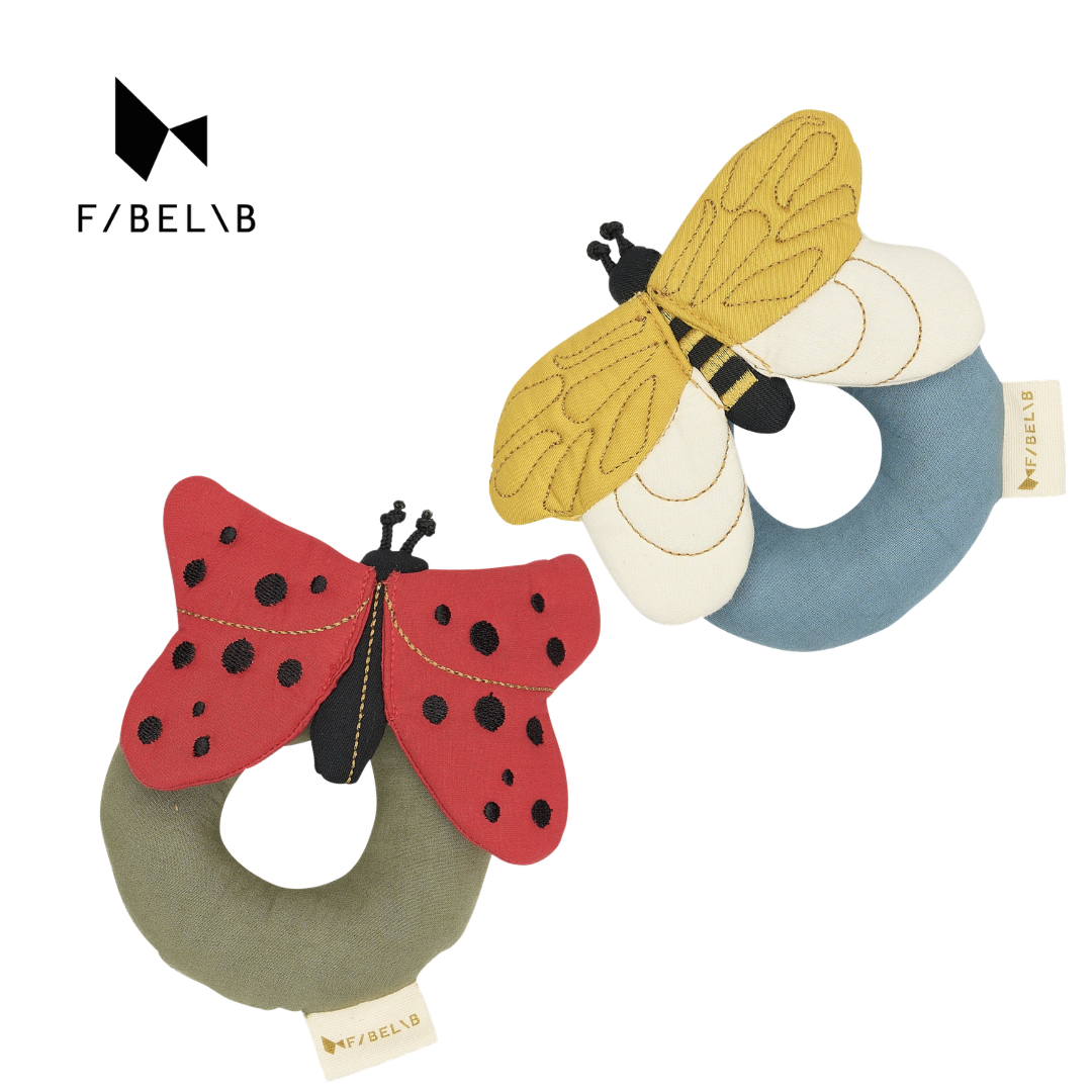 Fabelab 安撫搖鈴 昆蟲款 (多款可選)