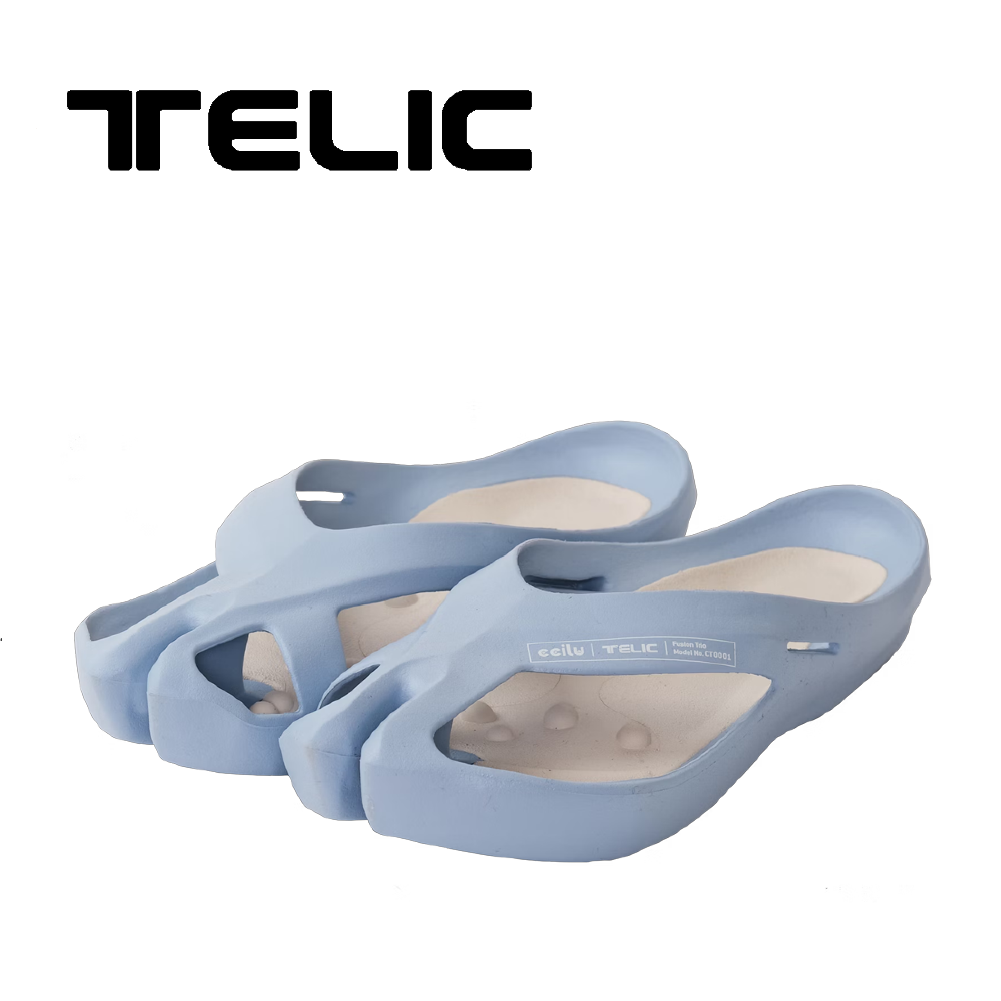 Telic 美國 3in1桑足鞋 女款 (藕藍色) *30TCTW106