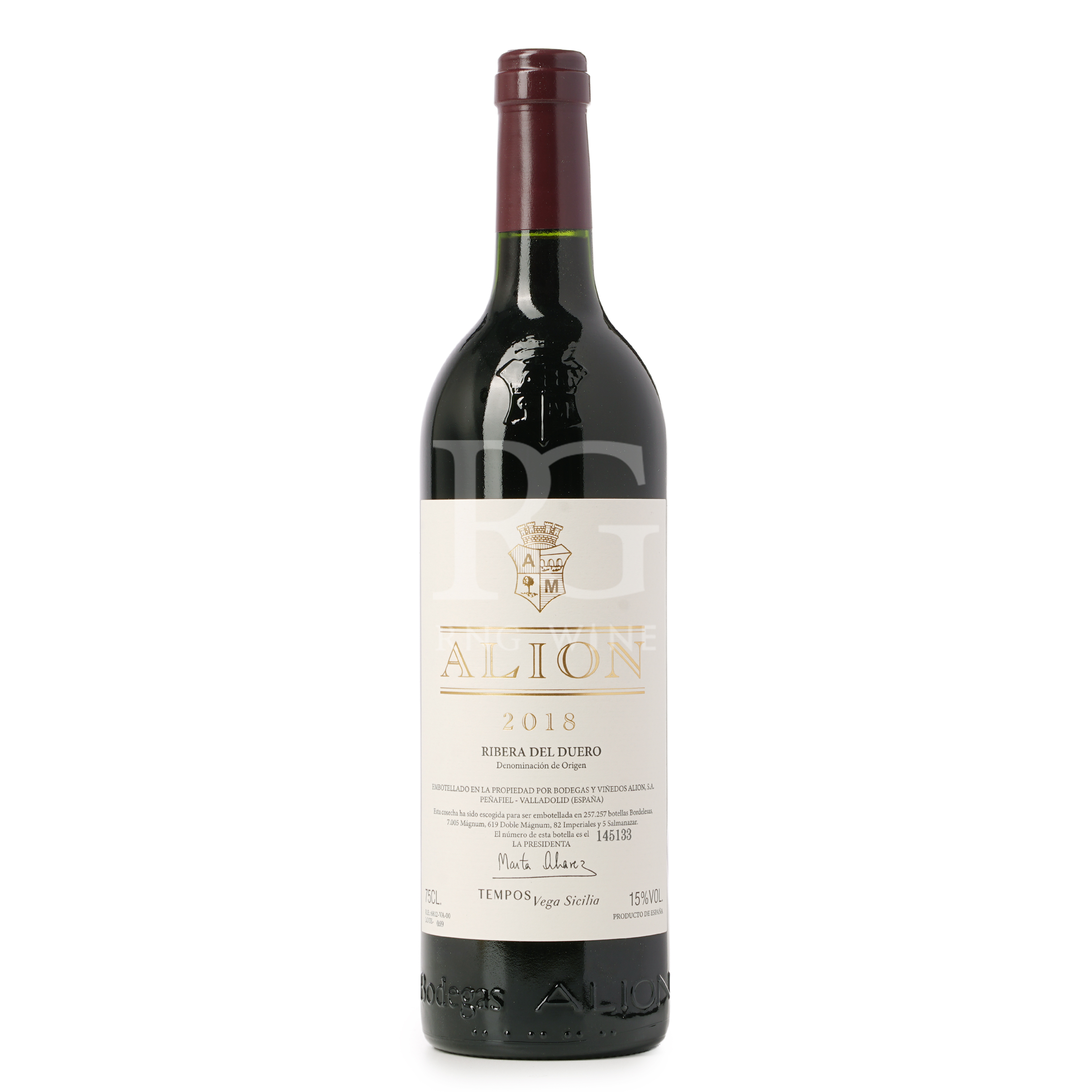 Vega Sicilia Alion 2018 (RP95)