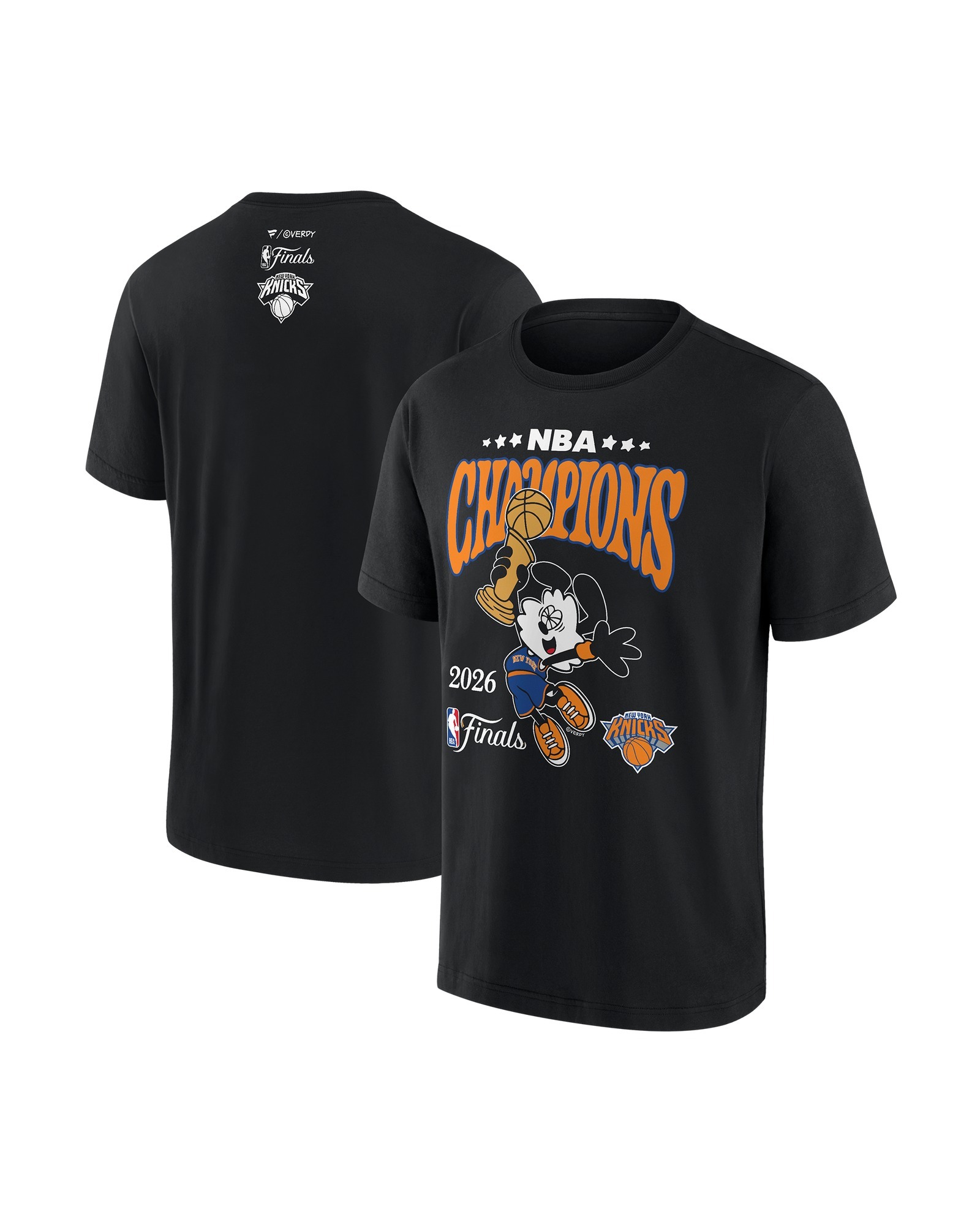 2026SS New York Knicks x Verdy 2026 NBA Championship T-Shirt NBA 聯名 尼克隊 Verdy 冠軍紀念 短T 現貨
